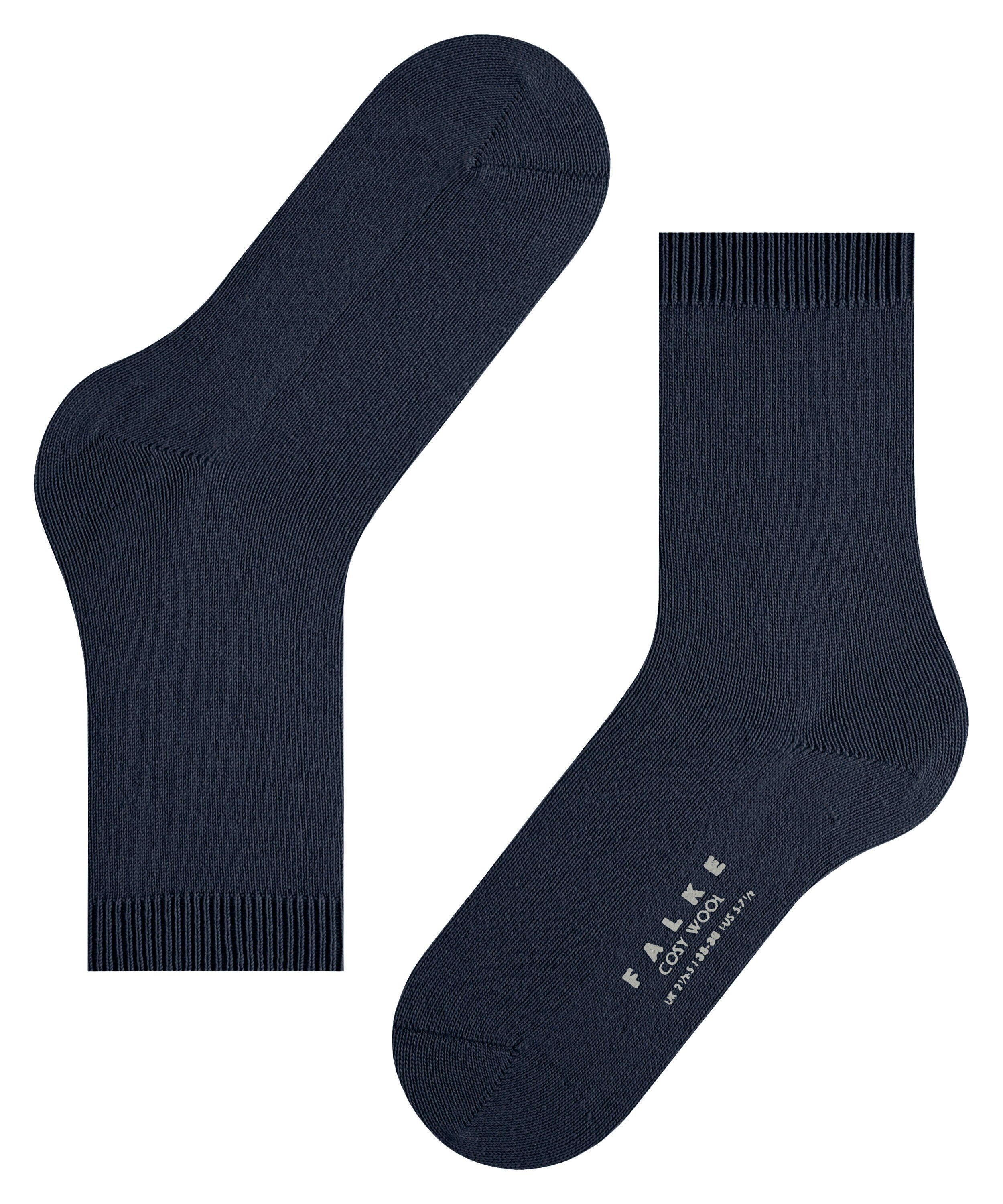 FALKE Cosy Wool damessokken, blauw (space blue)
