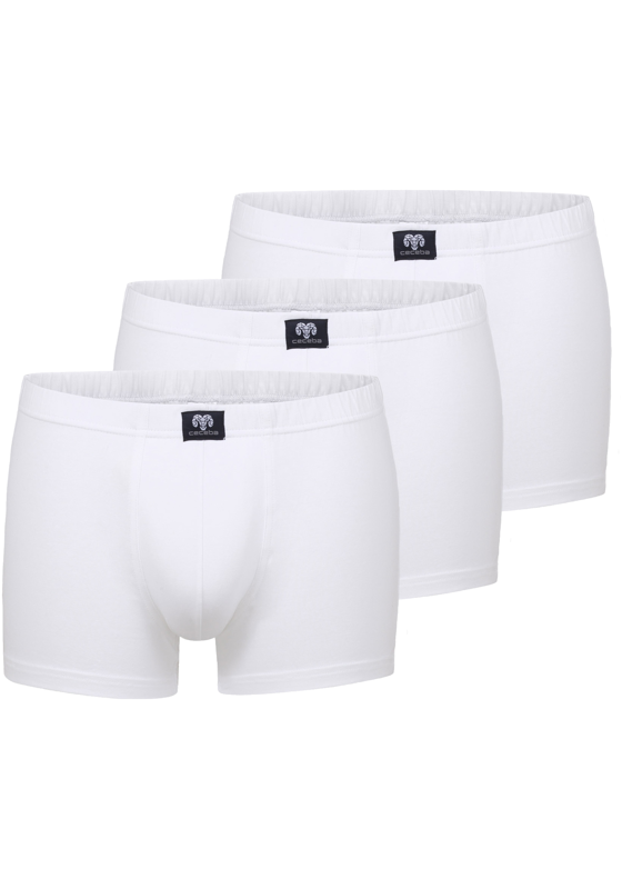 Ceceba heren boxer normale lengte (3-pack), wit Ceceba heren boxer normale lengte (3-pack), wit