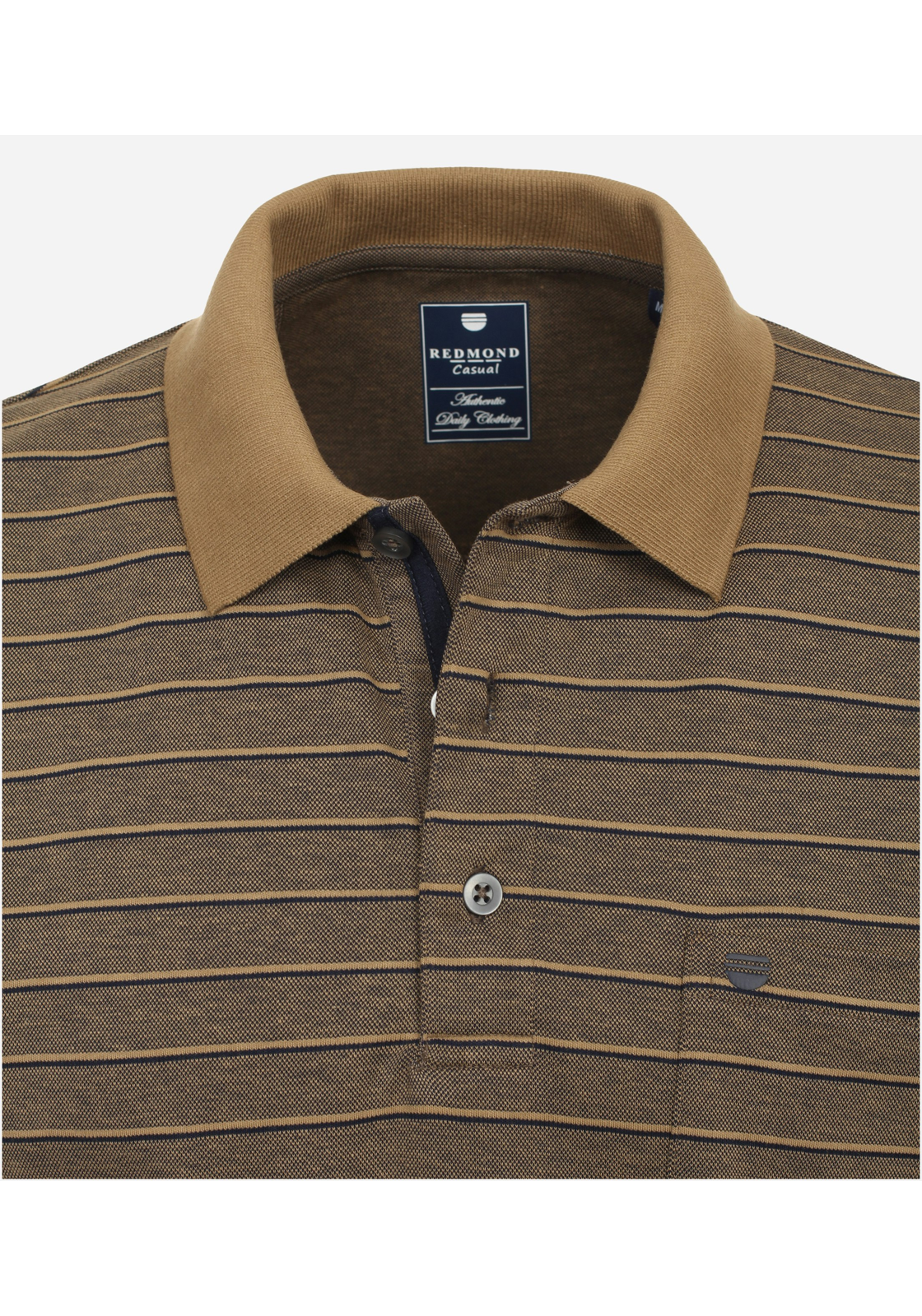 image_4_ef105bdc411ab5568e8fb72ca38d05dbjpgautoformatbgF3F3F3blend-alpha100blend-colorF3F3F3blend-modedarkenfitclampp Redmond regular fit heren polo, pique, bruin gestreept