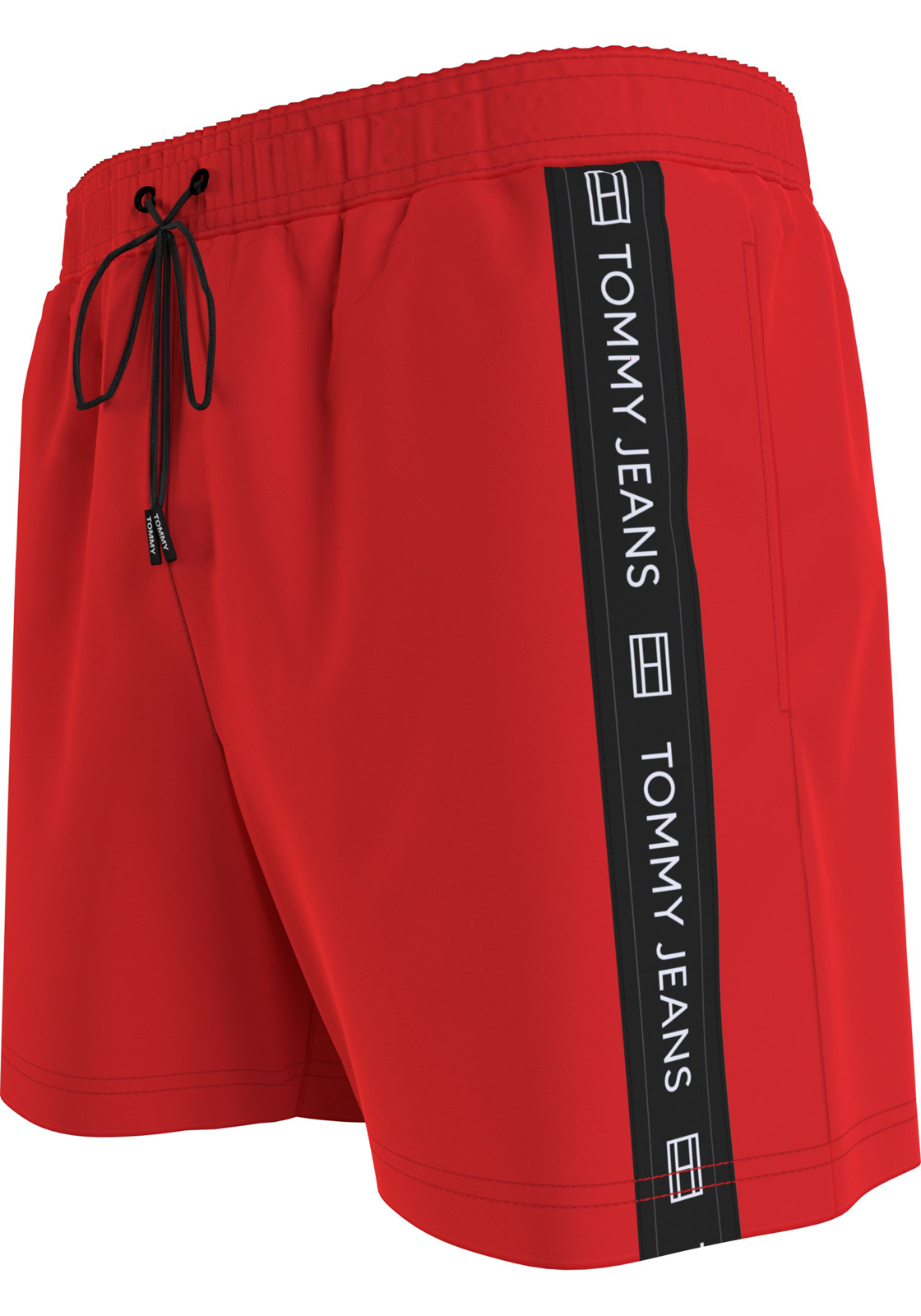 image-1php_kopie-61 Tommy Hilfiger Medium Drawstring swimshort, heren zwembroek, rood