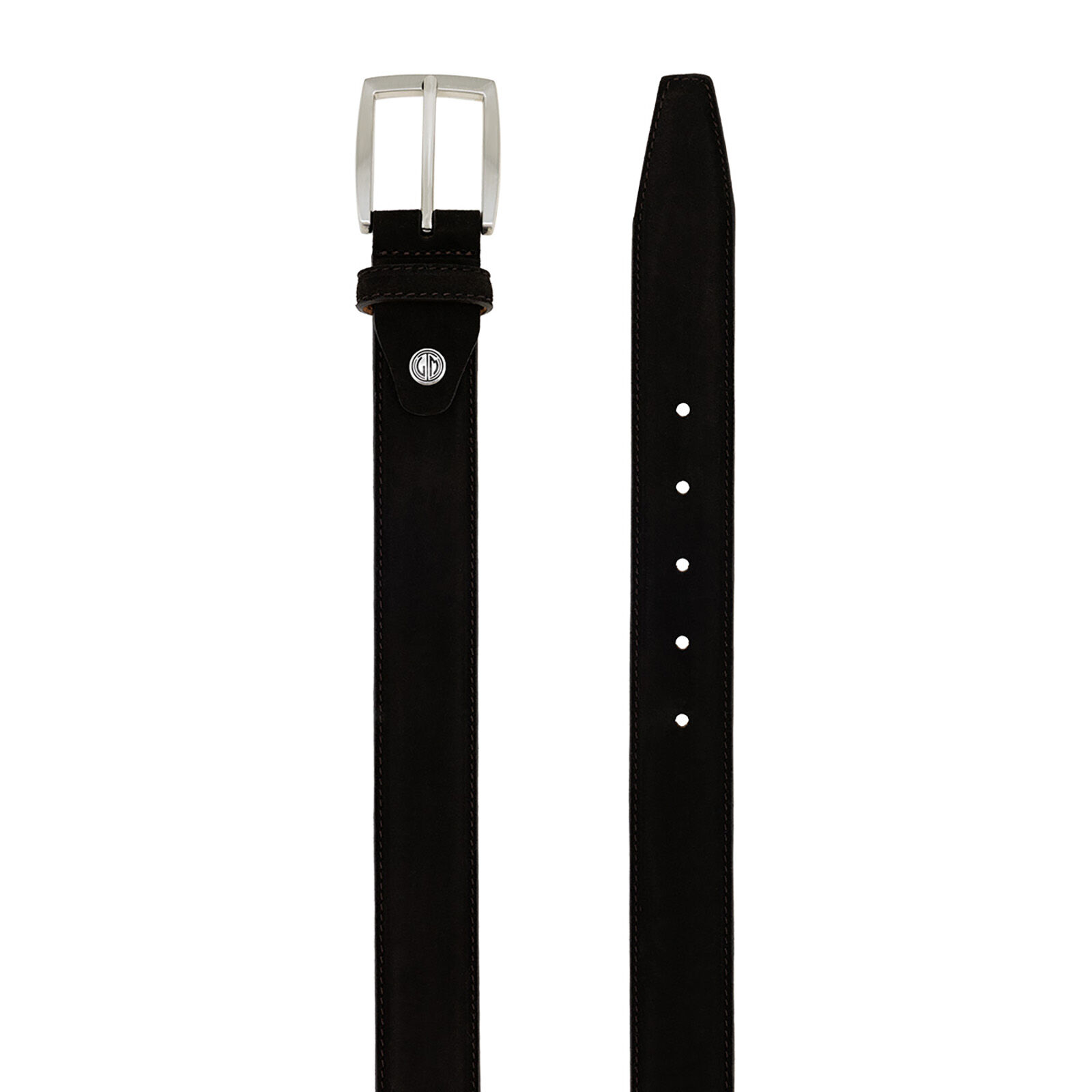 LINDENMANN leren heren riem, bruin