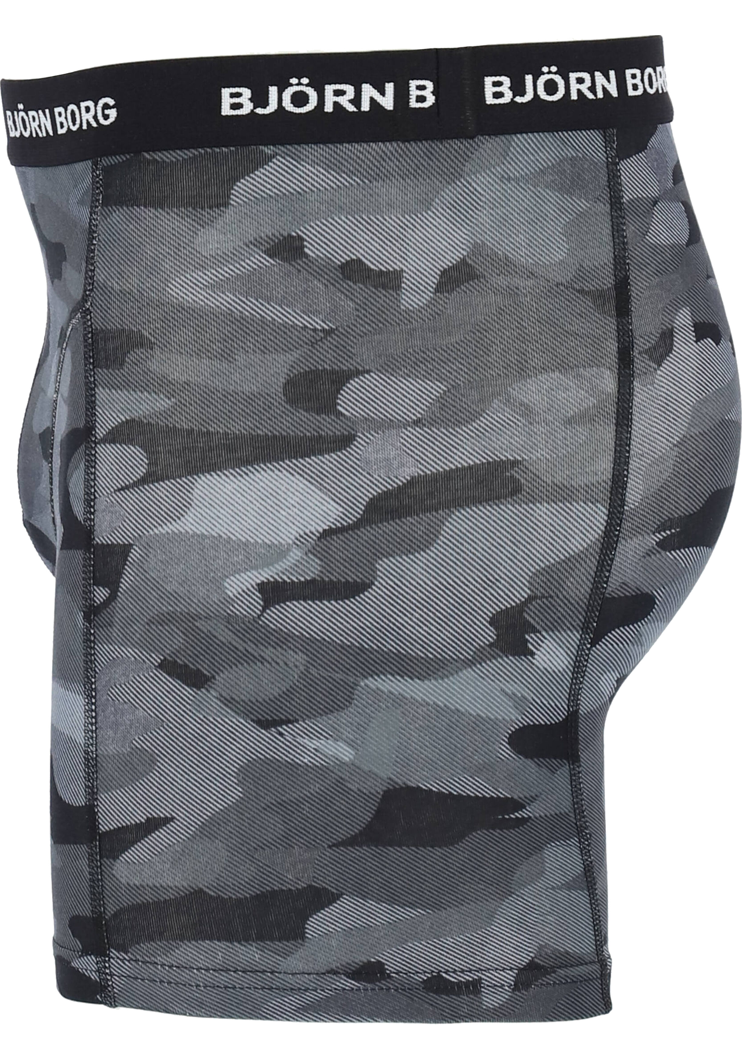 Bjorn Borg boxershorts Essential (3-pack), heren boxers normale lengte, zwart Black beauty