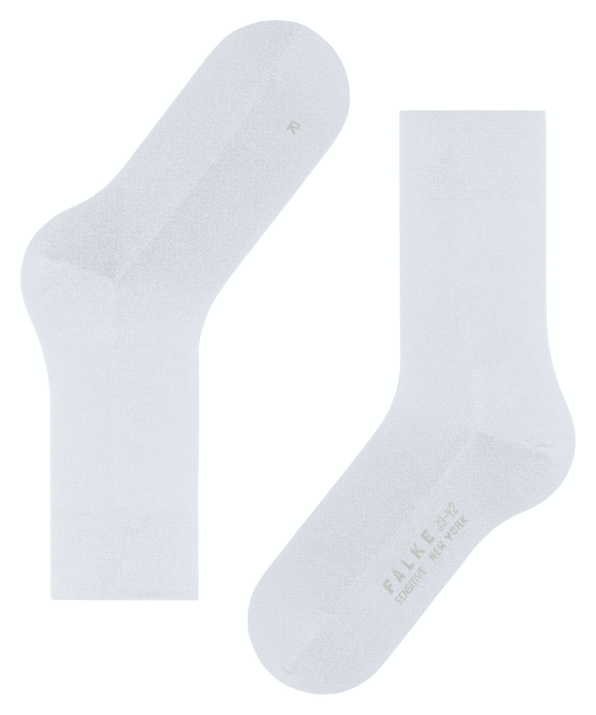 FALKE New York damessokken, wit (white)