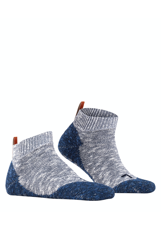 FALKE Lodge Homepads heren huissokken (laag model), blauw (storm) FALKE Lodge Homepads heren huissokken (laag model), blauw (storm)