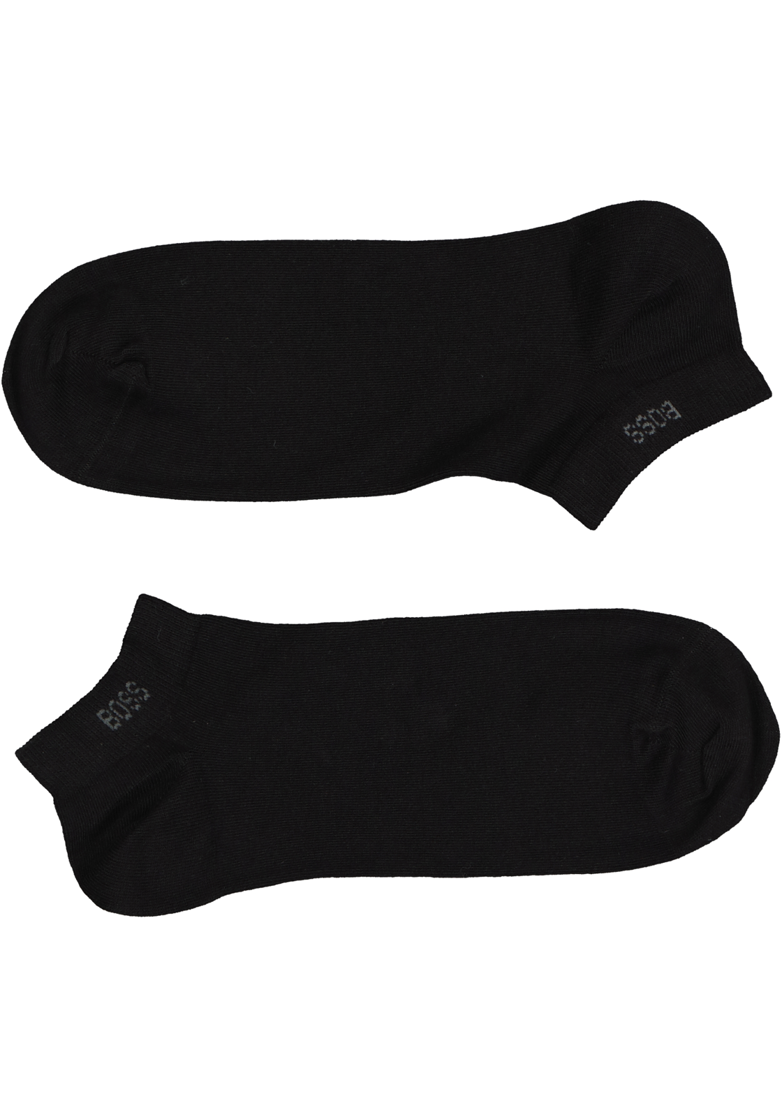 2-4043861441991_hugo_boss_sokken_2p_HR BOSS enkelsokken (2-pack), heren sneaker sokken katoen, zwart
