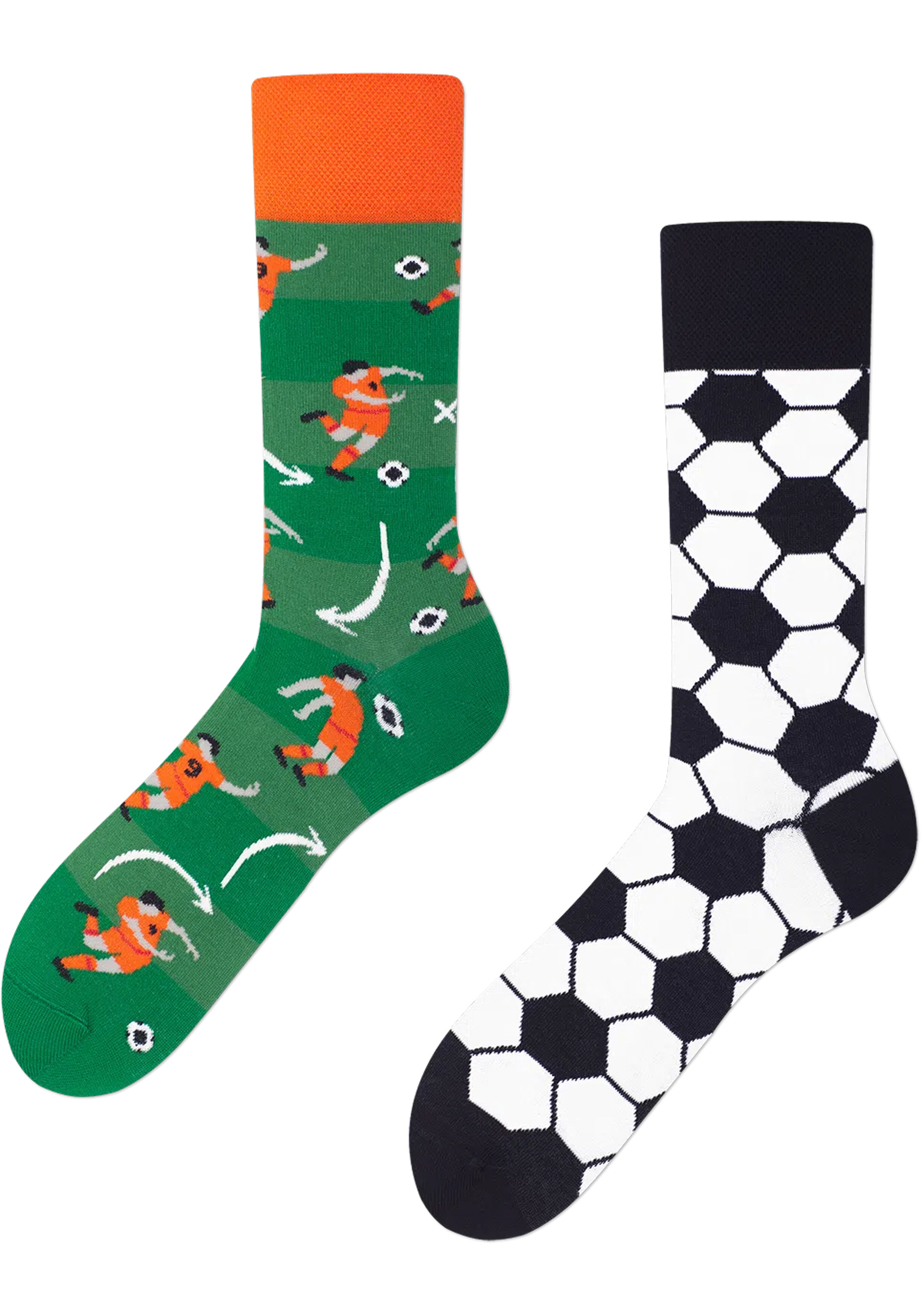 Many Mornings unisex sokken, Football Fan Oranje