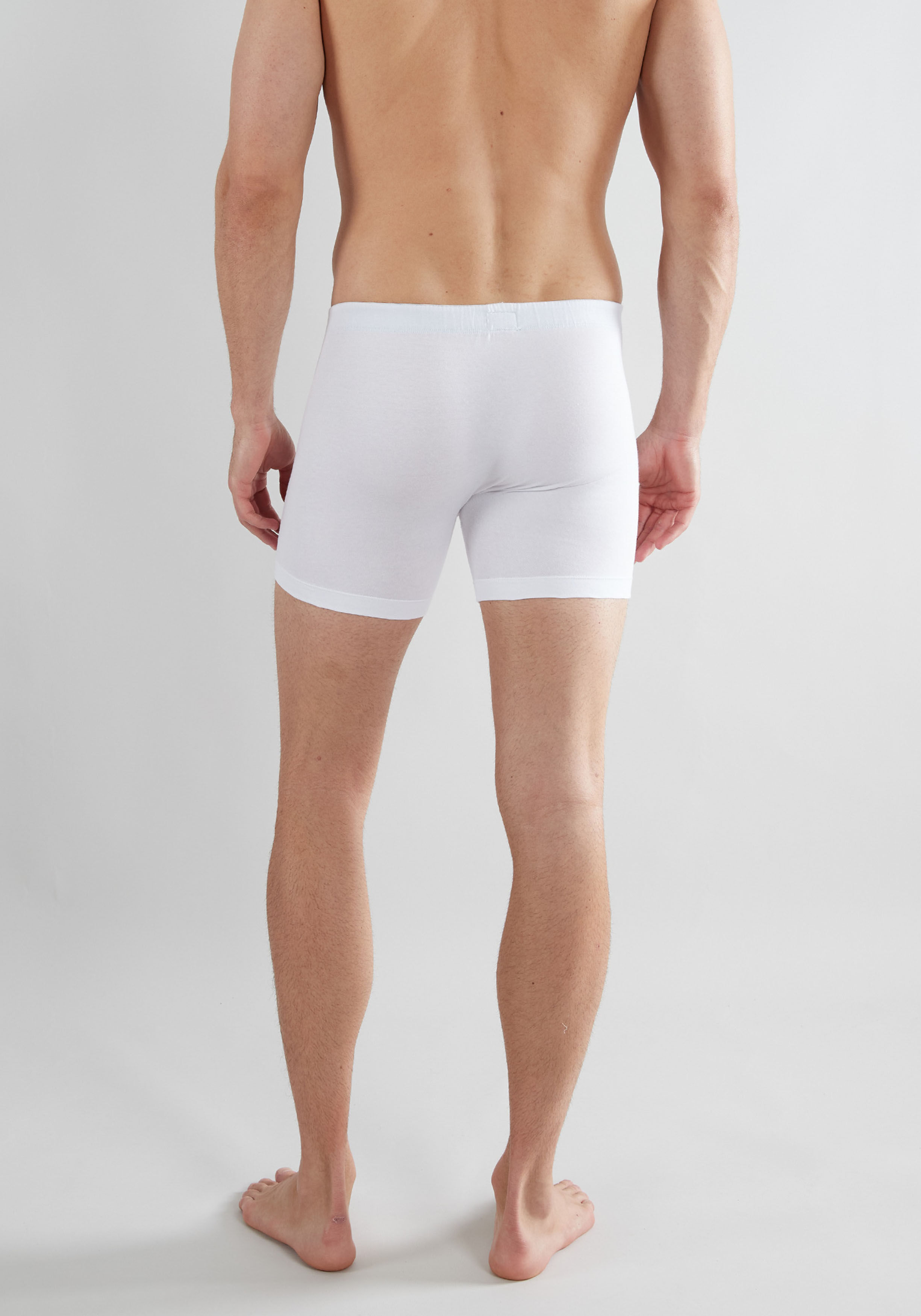 Gotzburg heren boxer normale lengte (1-pack), wit