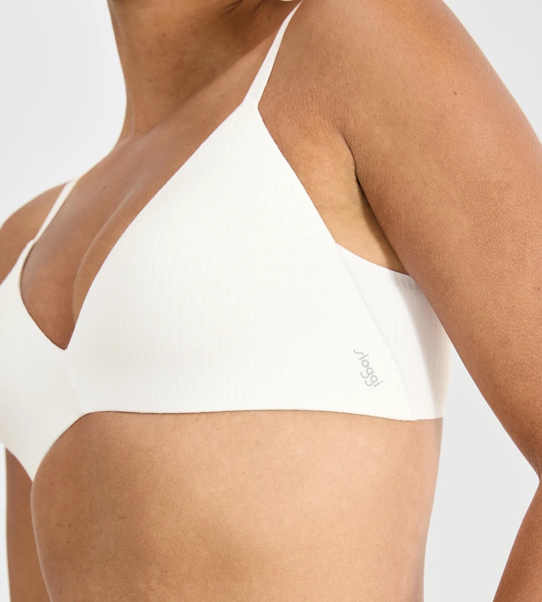 Sloggi Women ZERO Feel Pure THE UP Push Up, bralette, wit