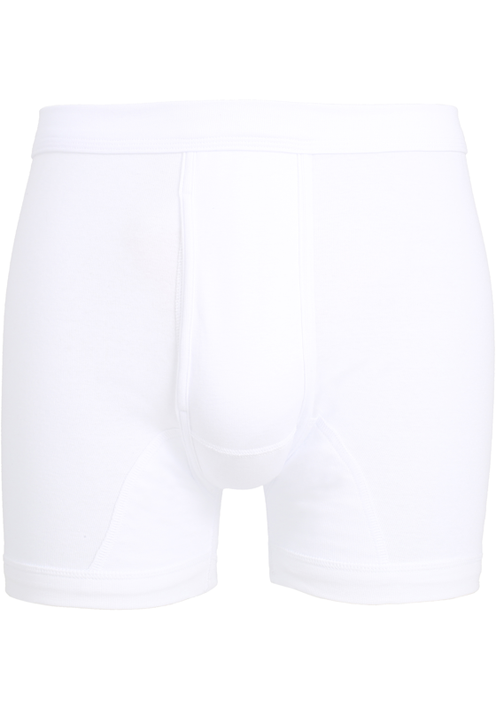 Ceceba heren boxer met gulp (1-pack), fijnrib, wit Ceceba heren boxer met gulp (1-pack), fijnrib, wit