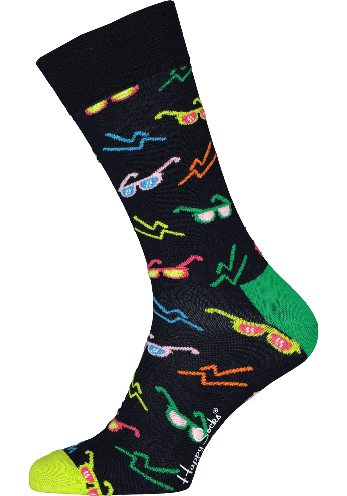 6-7333102504811_happy_socks_giftset_HR Happy Socks Navy Socks Gift Set (4-pack), blauw met zon en kleur