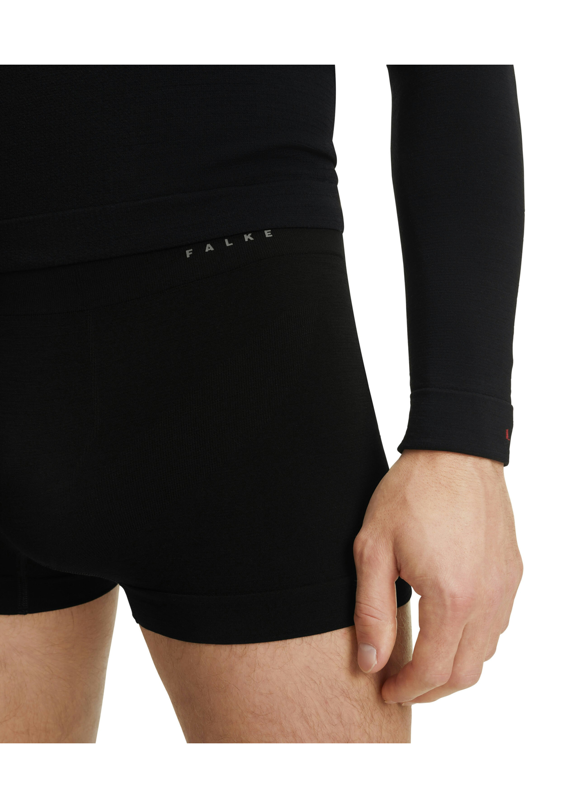 FALKE heren boxer Wool-Tech Light, thermobroek, zwart (black) FALKE heren boxer Wool-Tech Light, thermobroek, zwart (black)
