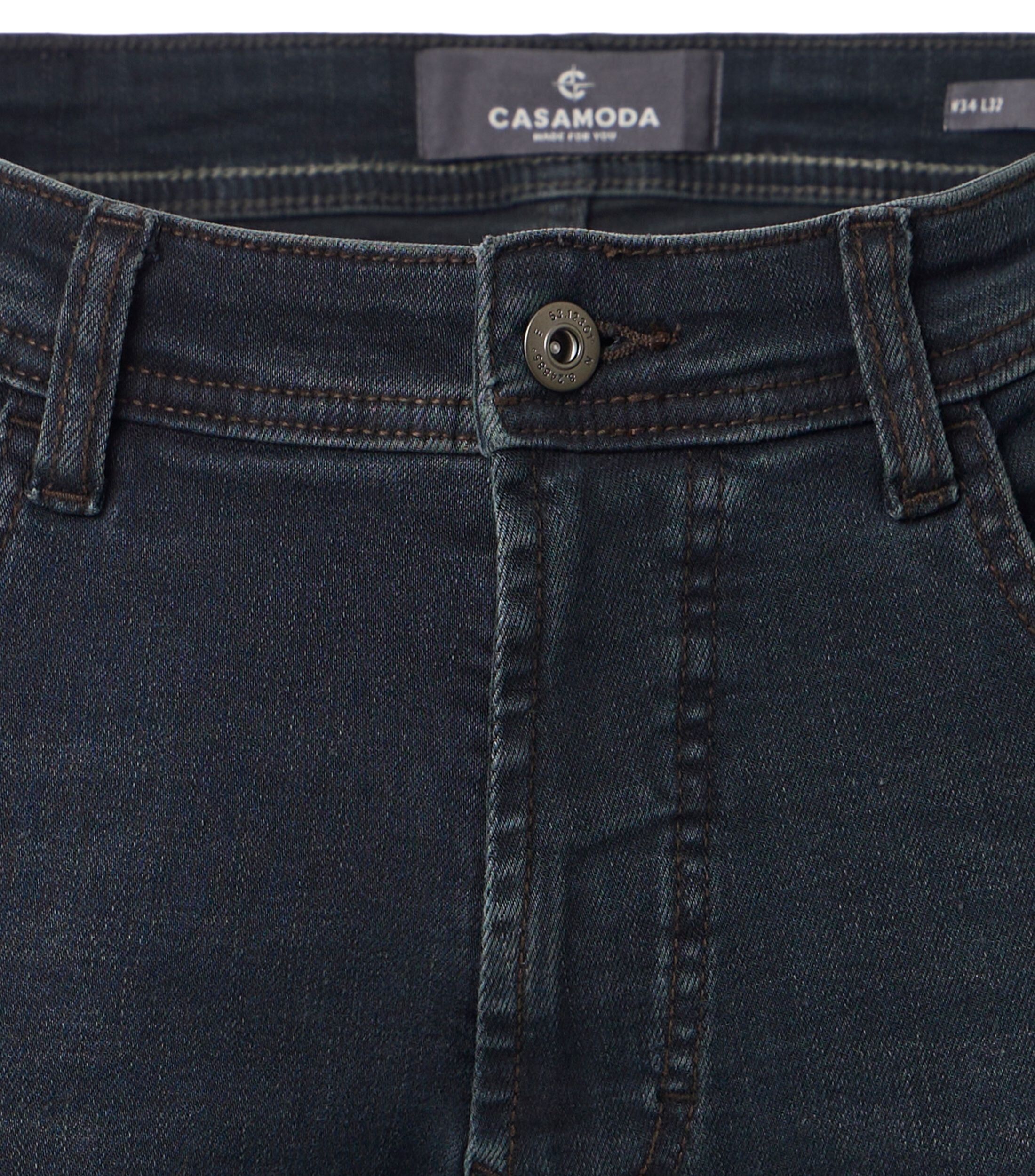 CASA MODA jeans STEVE, heren 5-pocket spijkerbroek, blauw