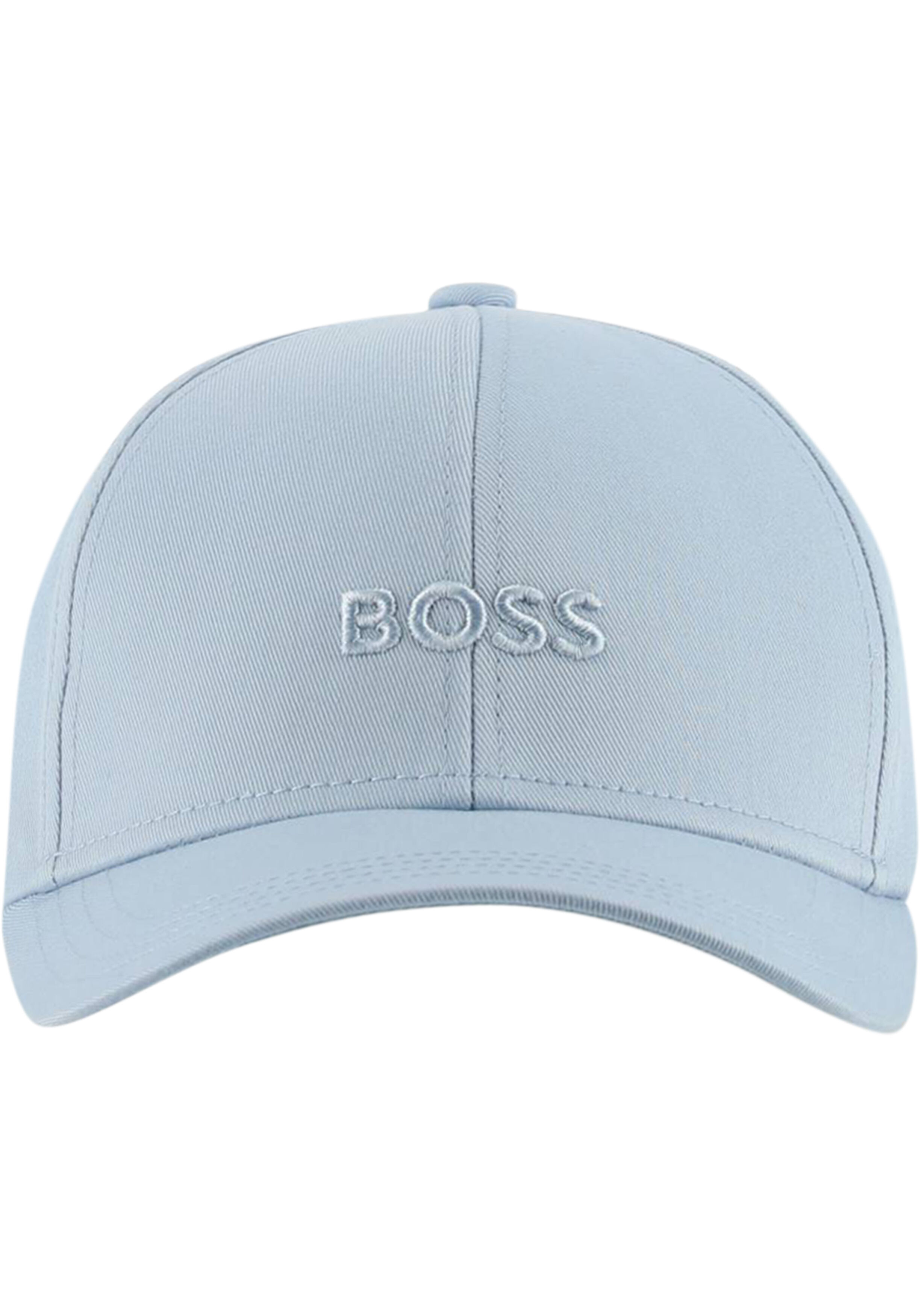 BOSS logo pet, lichtblauw