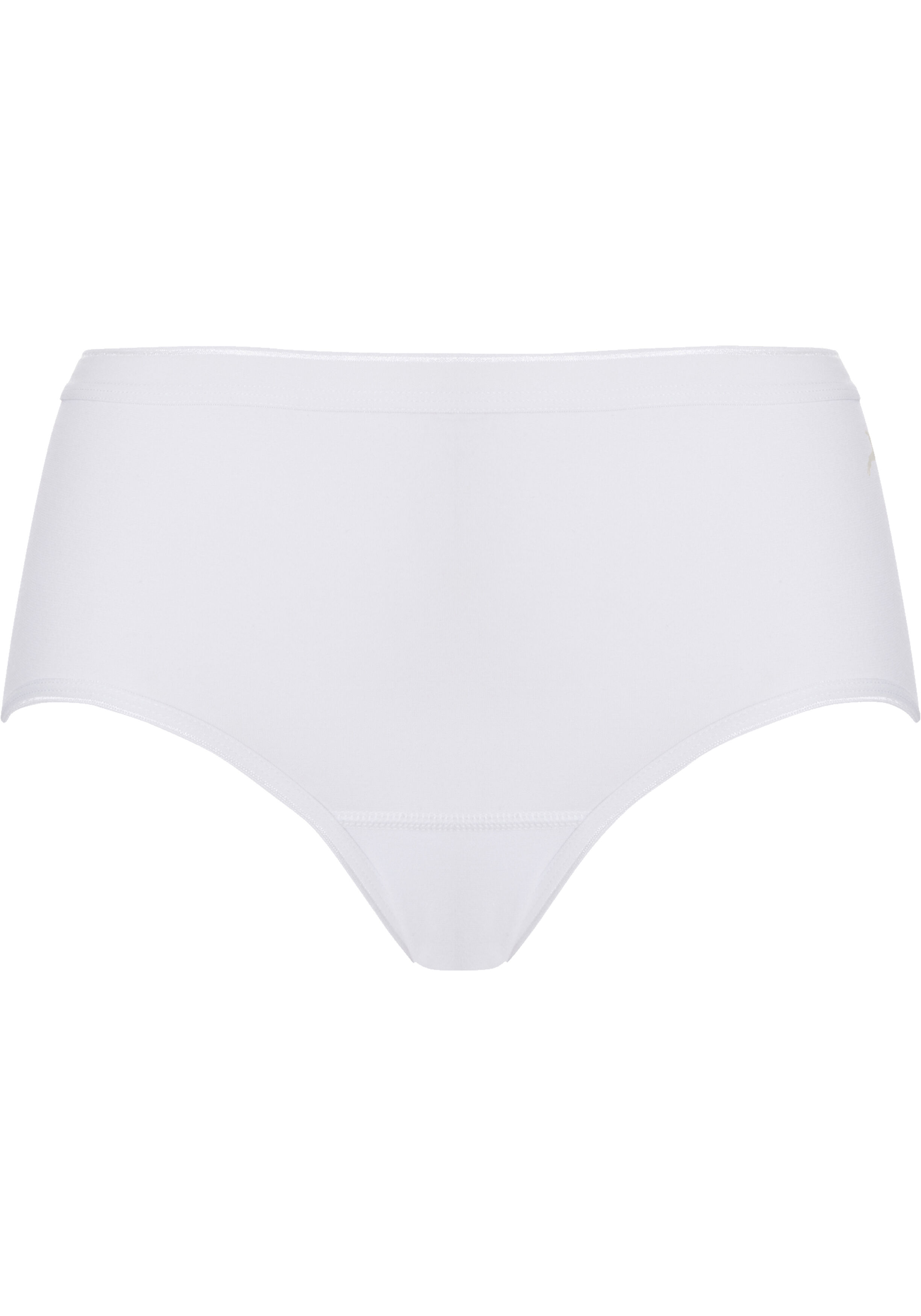 TEN CATE Basic women midi (3-pack), dames slips middelhoge taille, wit