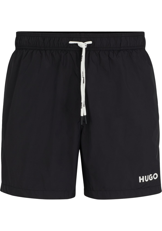HUGO Haiti swim shorts, heren zwembroek, zwart HUGO Haiti swim shorts, heren zwembroek, zwart