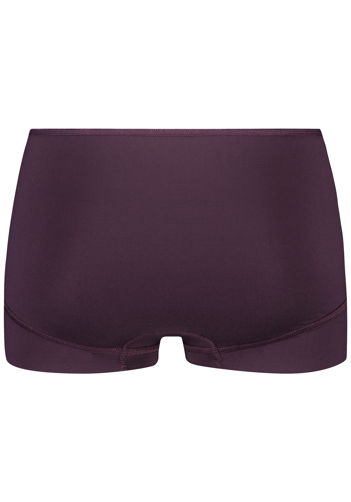 2-8717944096717-rj_short_HR RJ Bodywear Pure Color dames short, aubergine