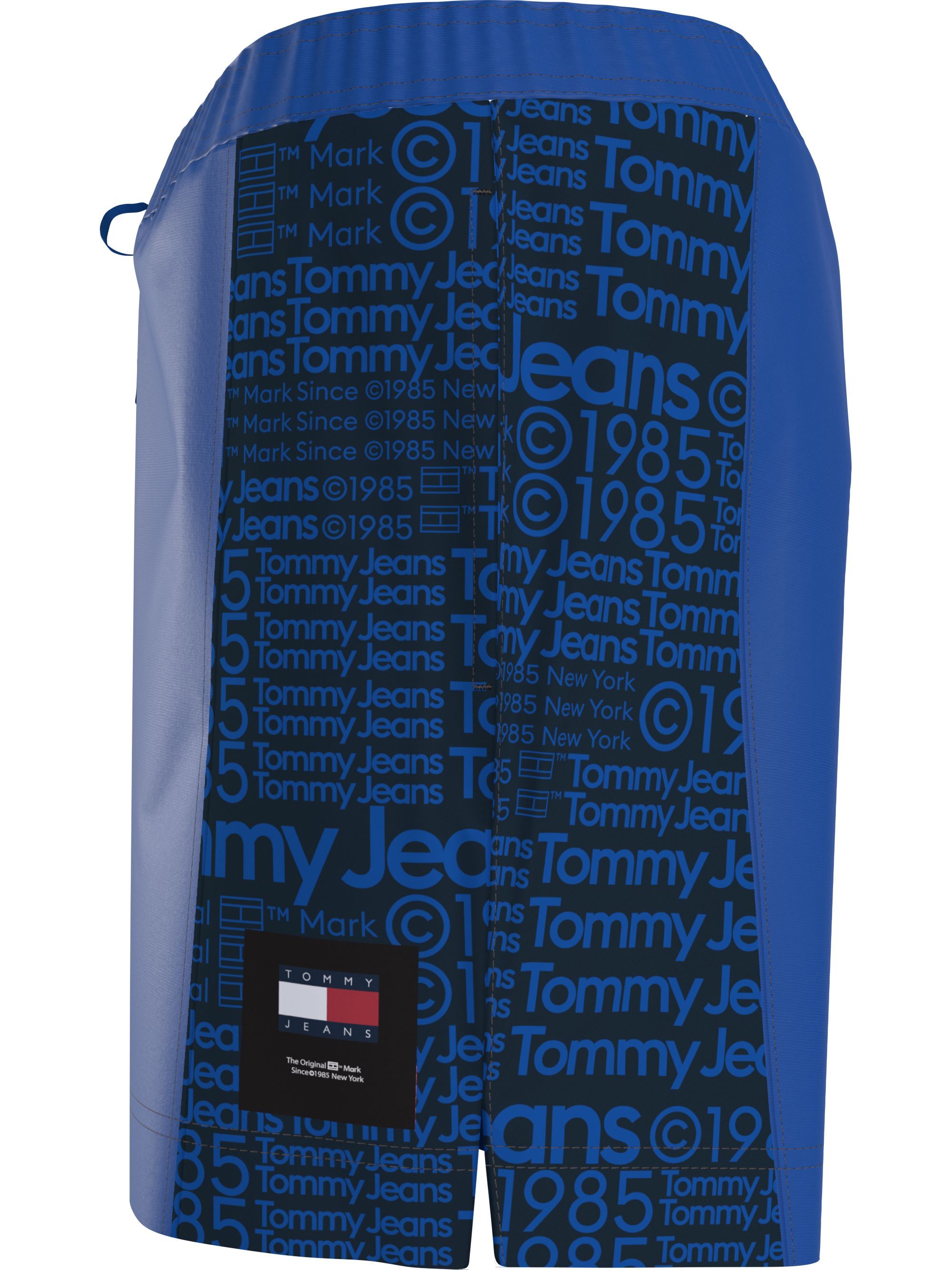 Tommy Hilfiger Medium Drawstring swimshort, heren zwembroek, zwart dessin