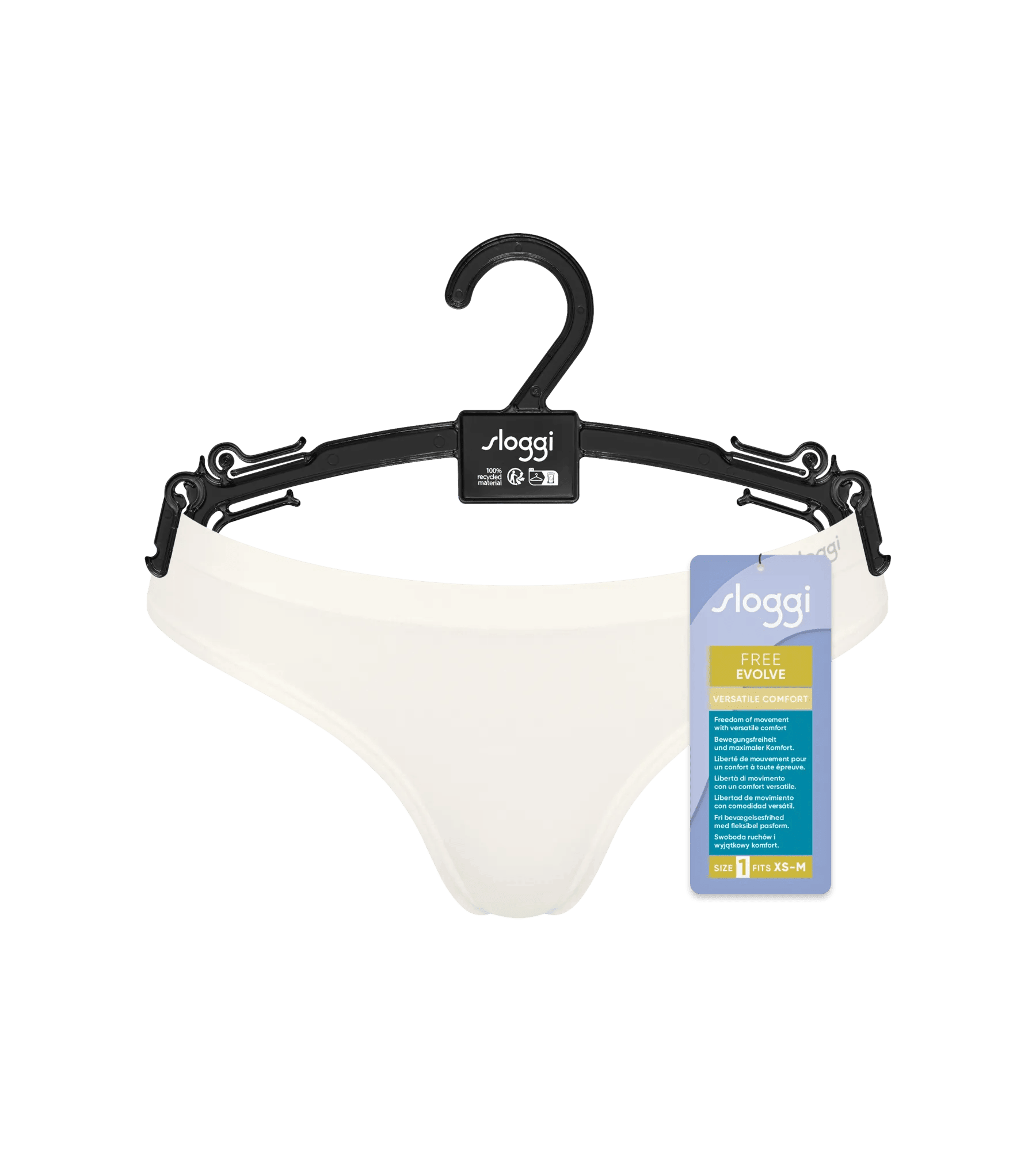 Sloggi Women FREE Evolve Mini (1-pack), dames slip, wit