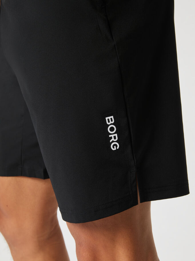 Bjorn Borg Athletic 9Inch Shorts, heren sportbroek kort, zwart