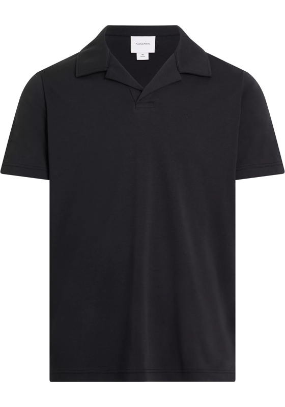 Calvin Klein Liquid Touch Slim Polo, heren poloshirt, zwart Calvin Klein Liquid Touch Slim Polo, heren poloshirt, zwart