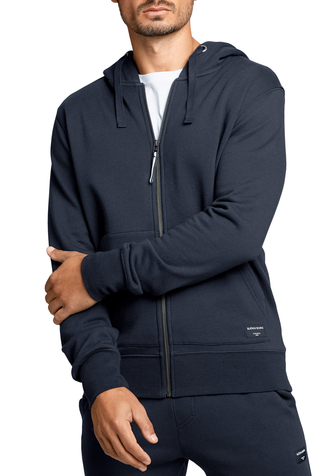 5-7321465154972-bjorn-borg_HR Bjorn Borg hoodie jacket, heren sweatvest dik, blauw