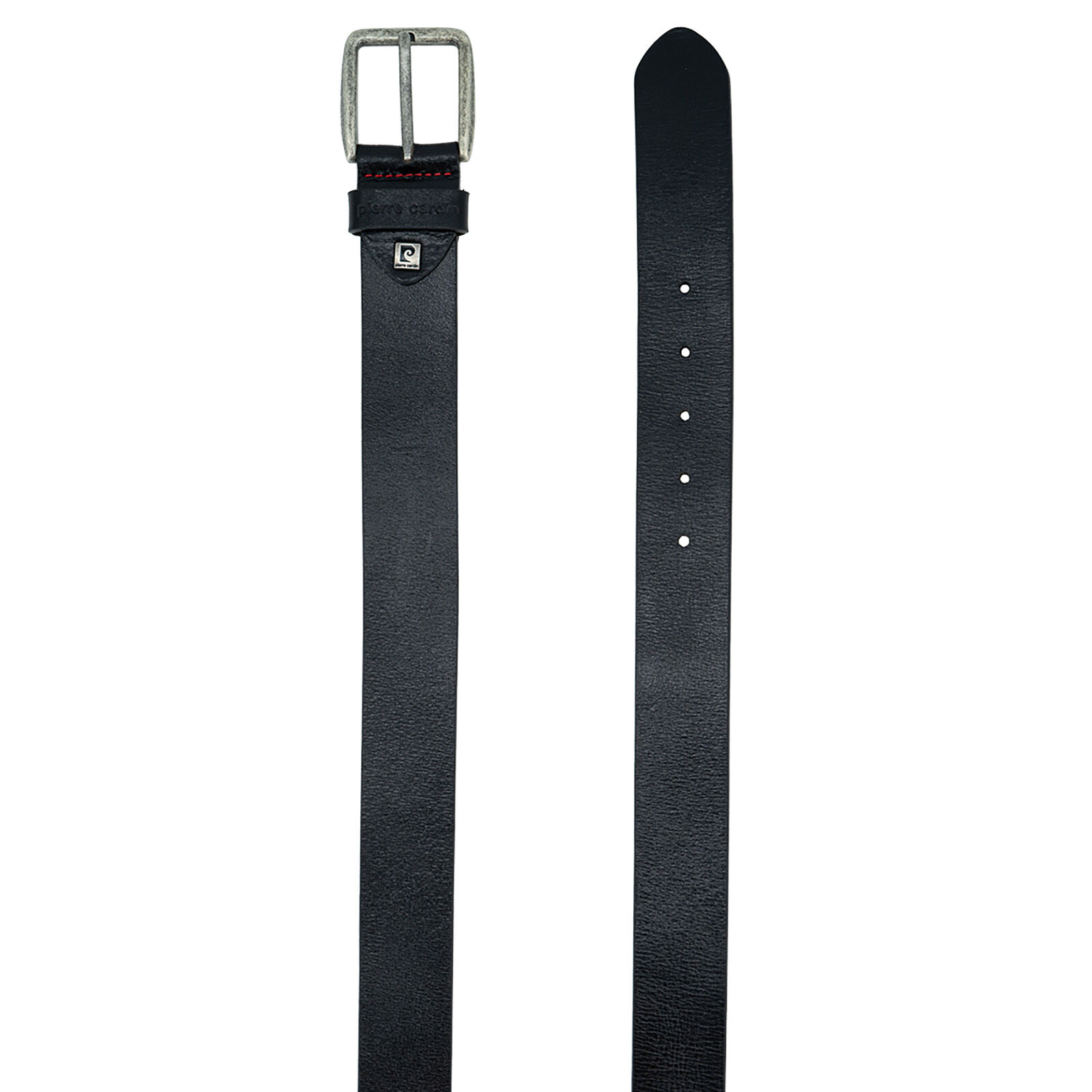 PIERRE CARDIN leren heren riem, zwart