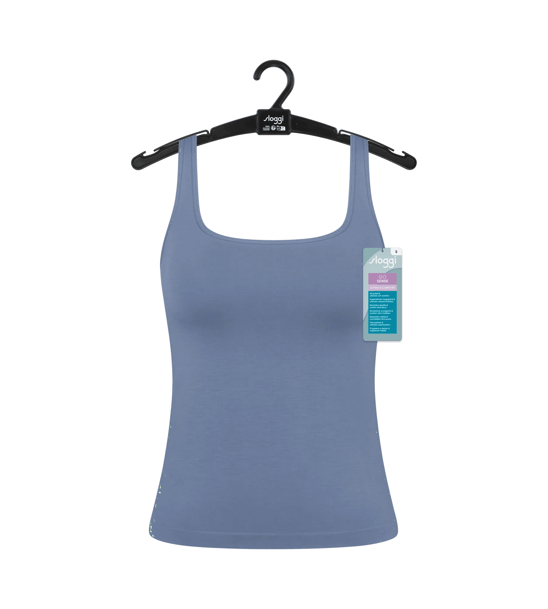 Sloggi Women GO Sense Tank Top (1-pack), dames singlet, middenblauw