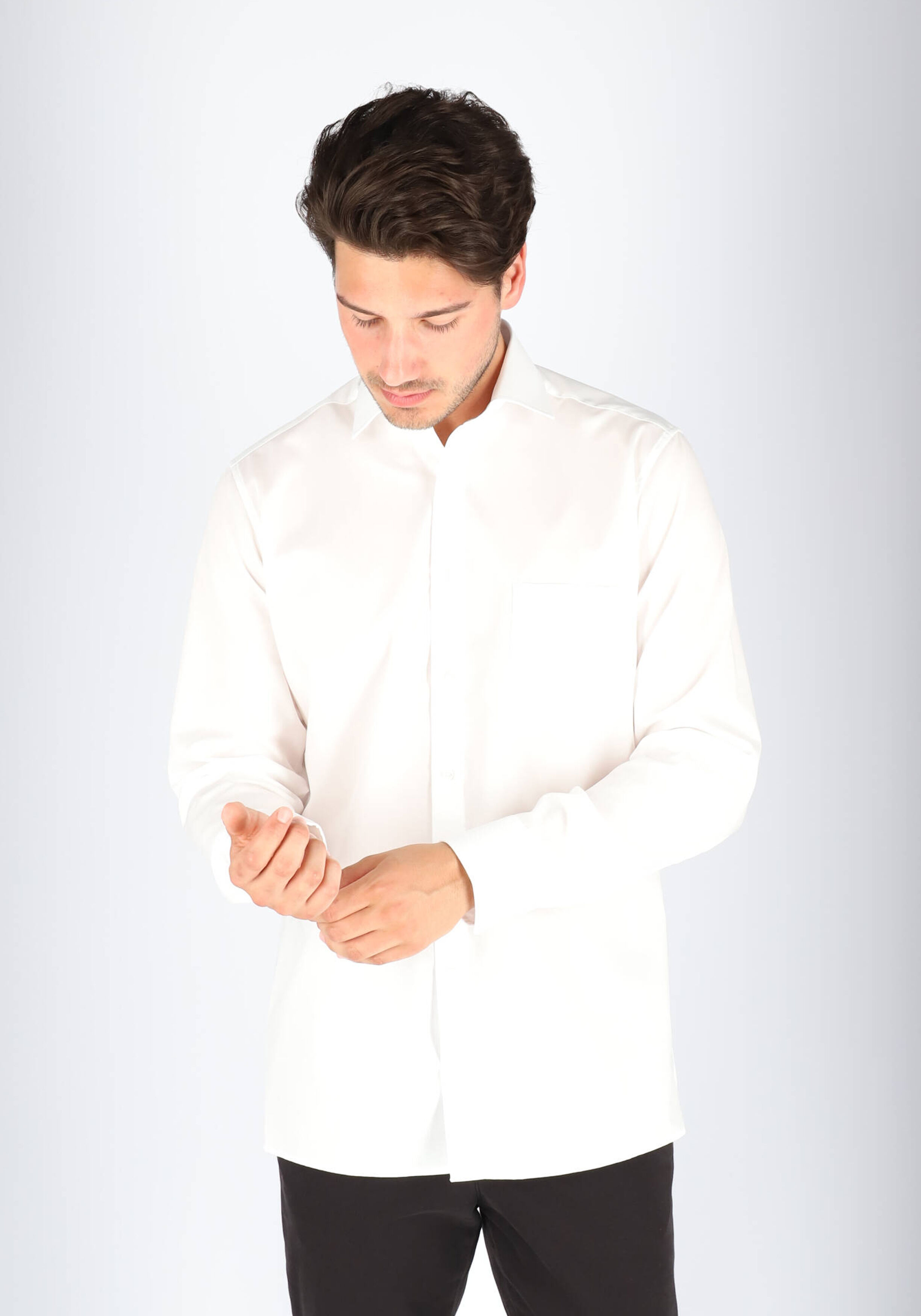 CASA MODA modern fit overhemd, wit