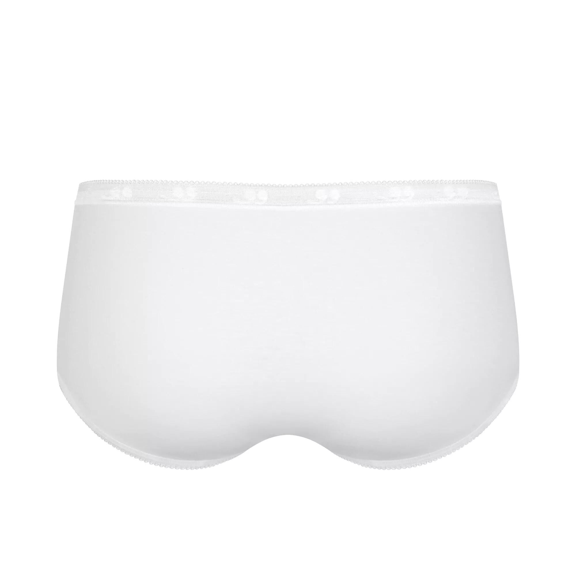 Sloggi Women Basic+ Midi (1-pack), dames slip, wit