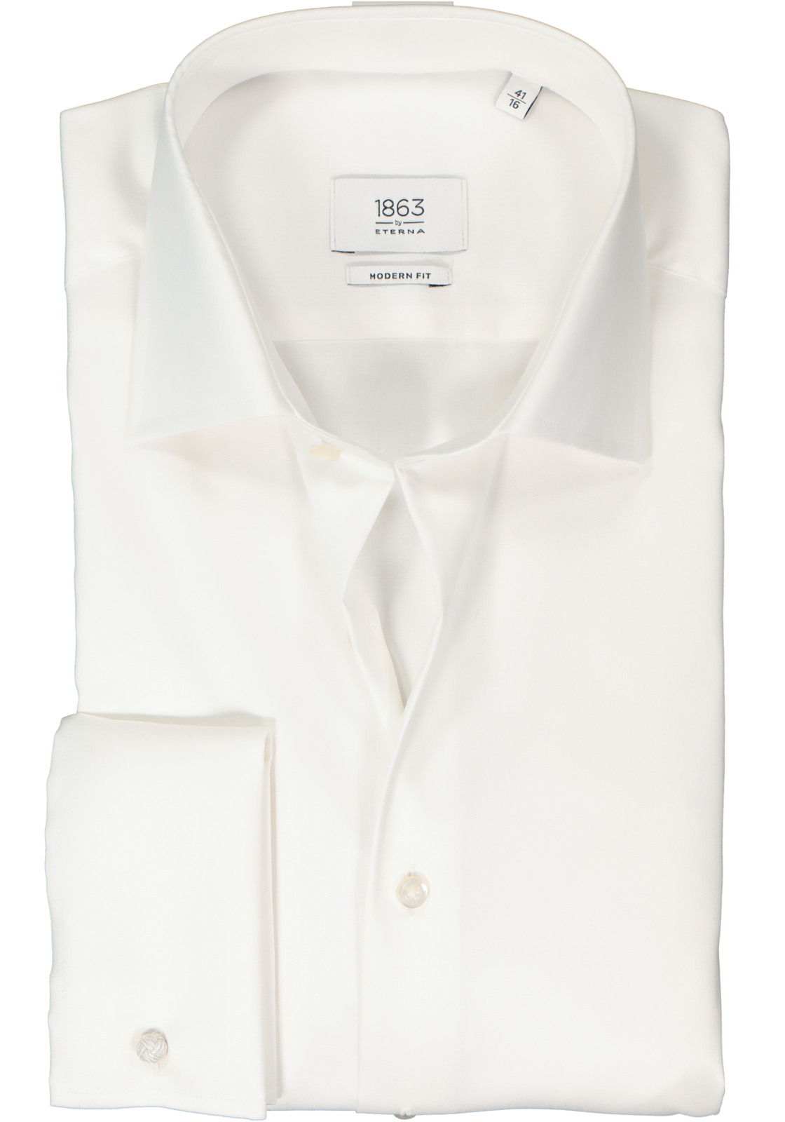 1-4067159004880_eterna-overhemd_HR ETERNA modern fit overhemd, twill, ecru