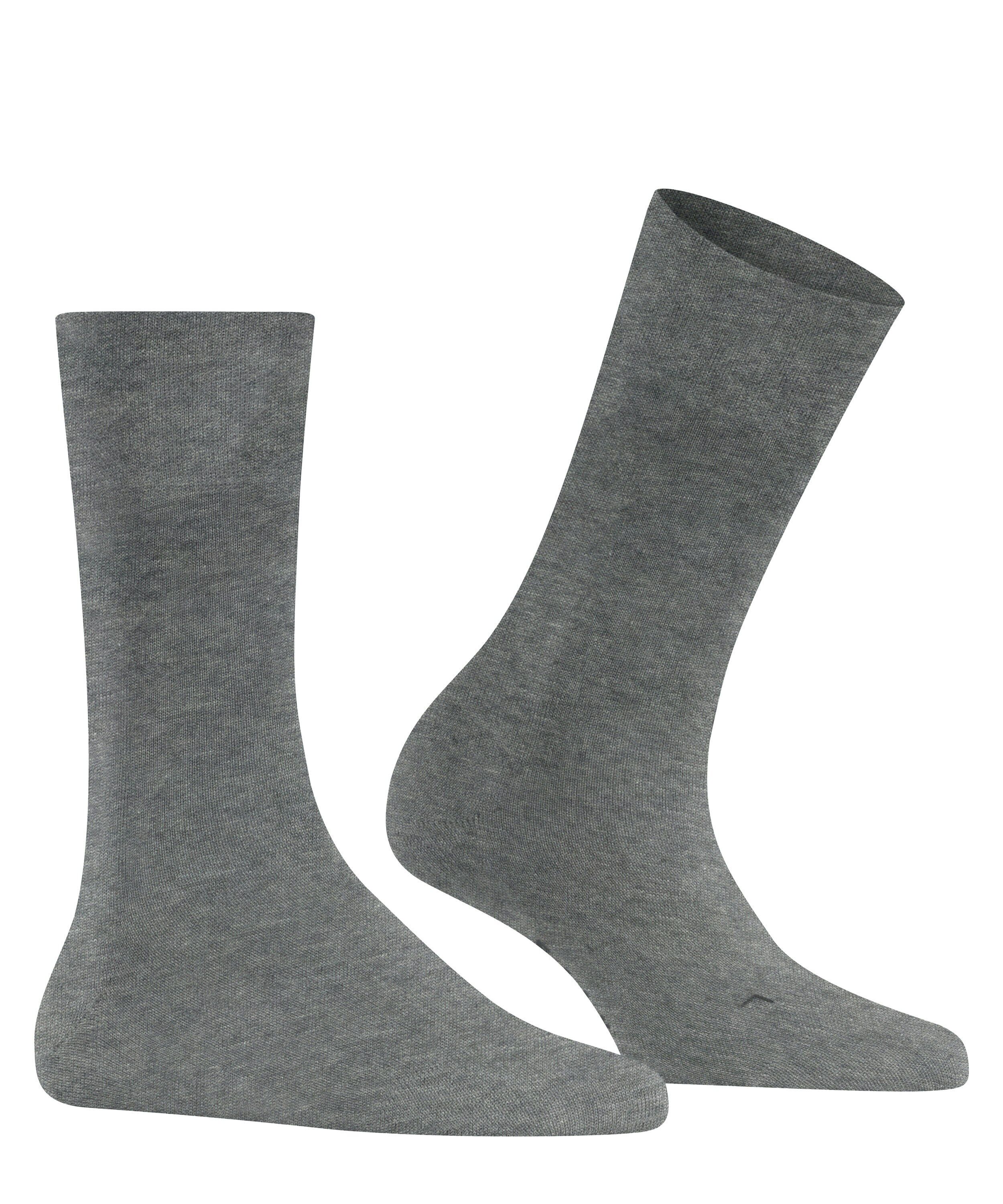 FALKE Sensitive New York damessokken, grijs (light greymelange)