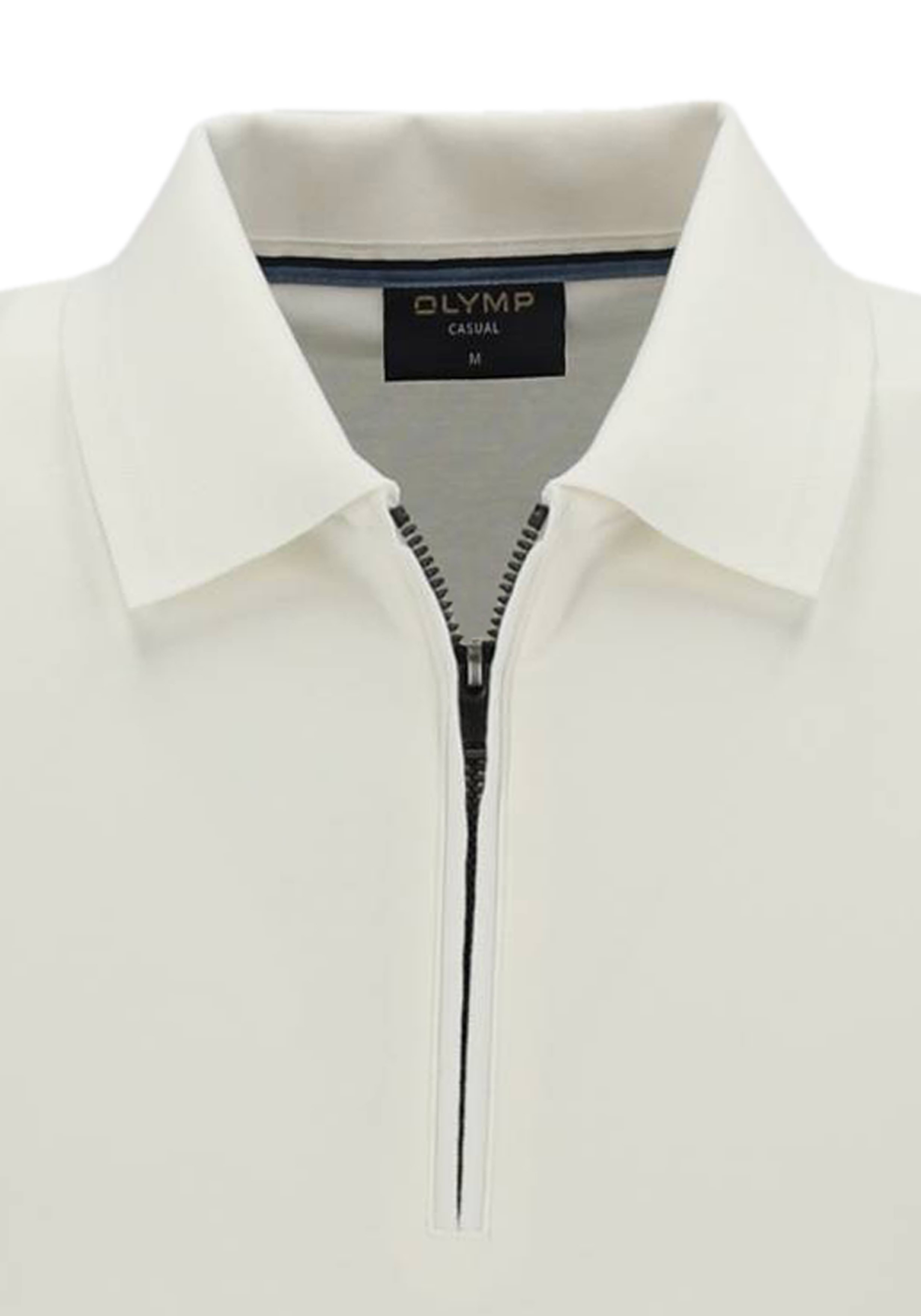 OLYMP Polo Casual, modern fit polo, off white