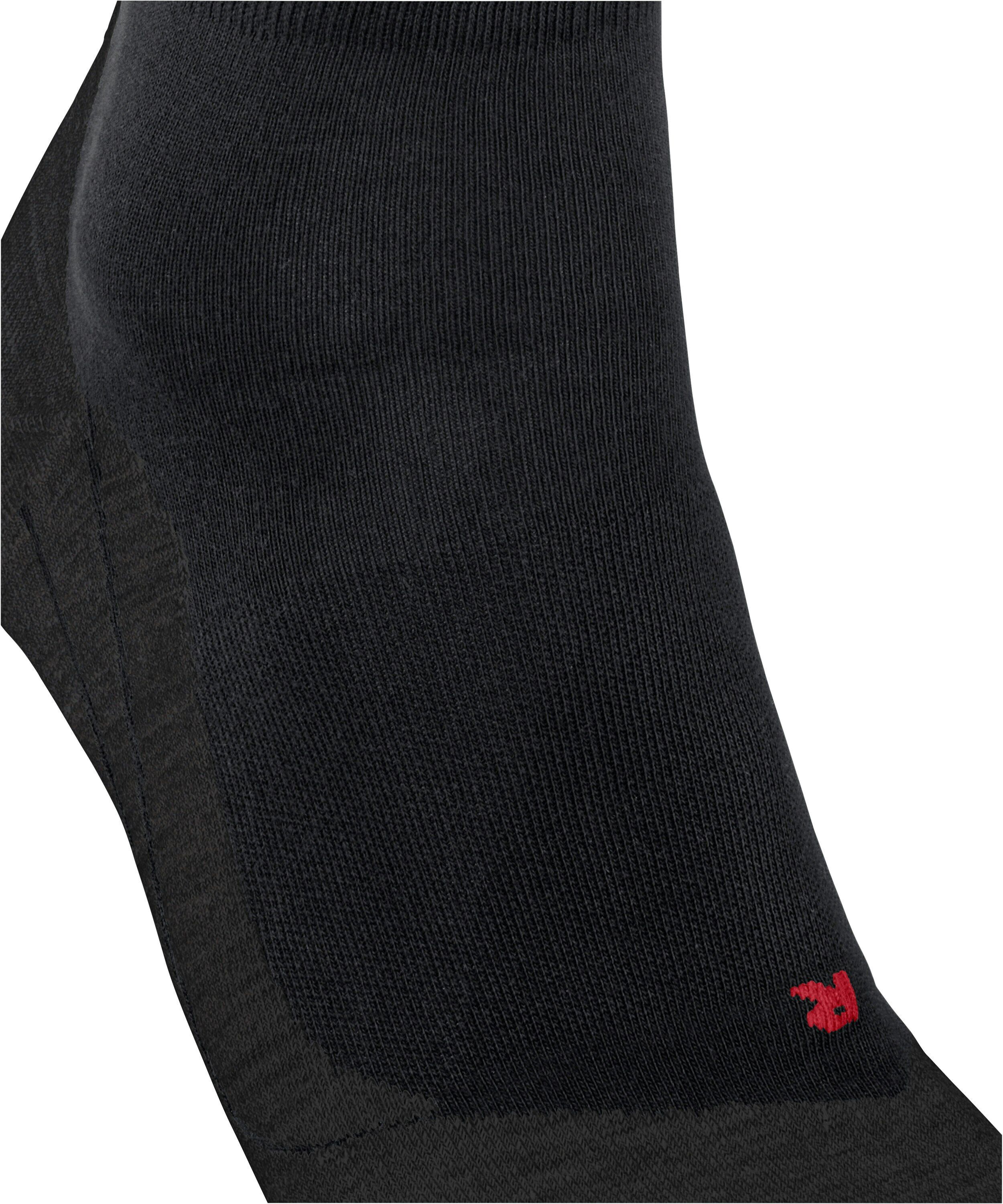 FALKE RU4 Endurance Short Reflect heren running sokken kort, zwart (black)