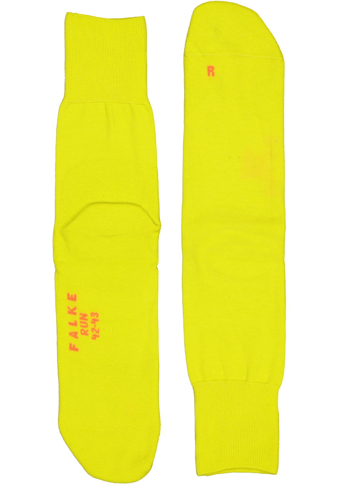 2-4004758996024_falke_sokken_1p_HR FALKE Run unisex sokken, geel (sulfur)