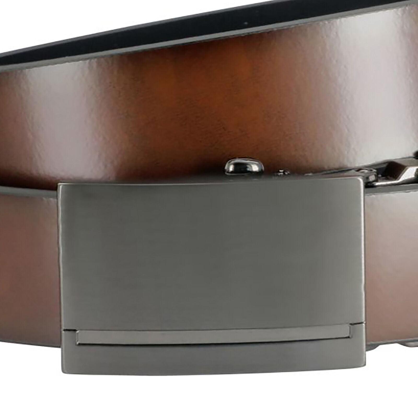 LINDENMANN leren heren riem, bruin
