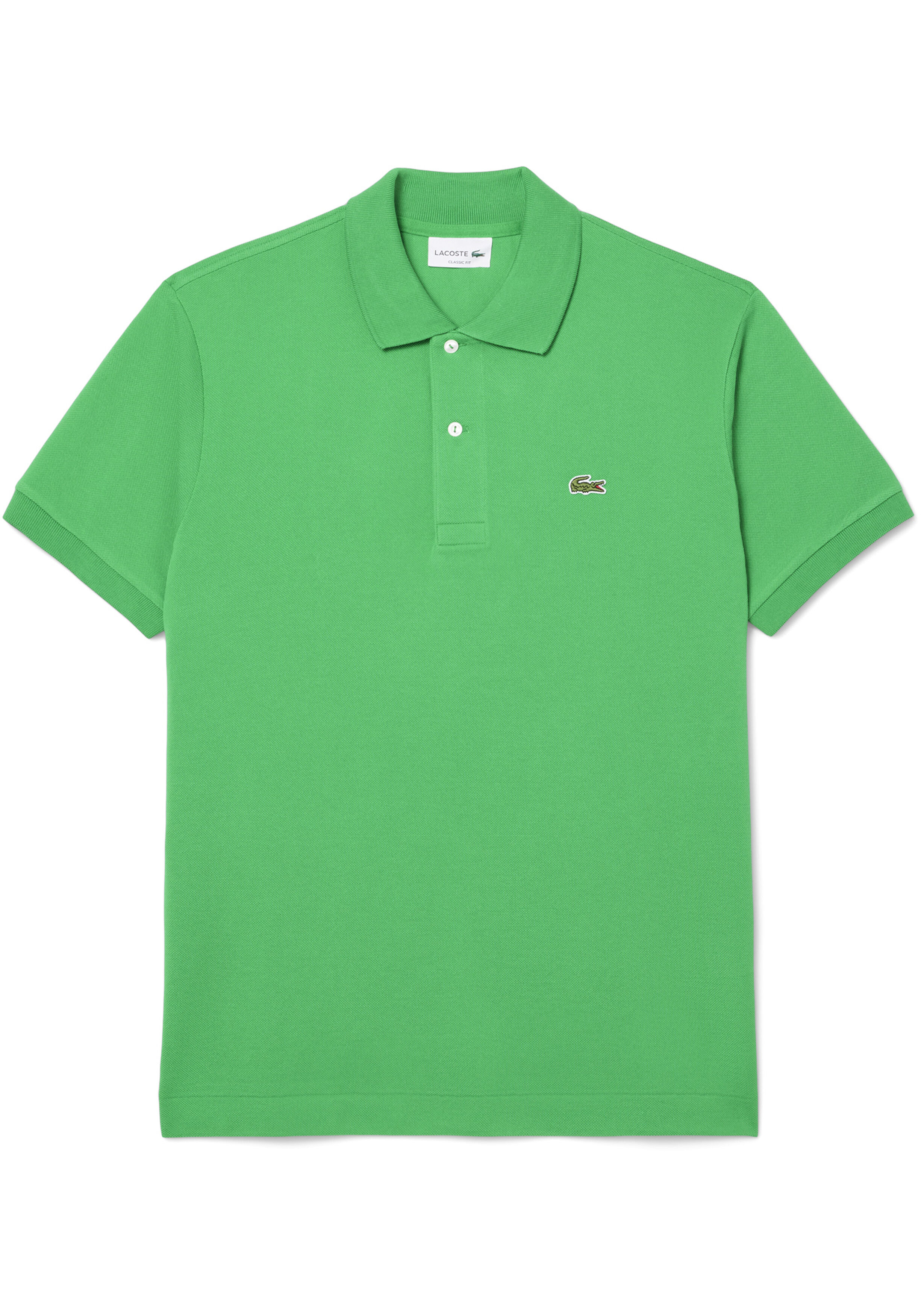 Lacoste Classic Fit polo, calathea groen