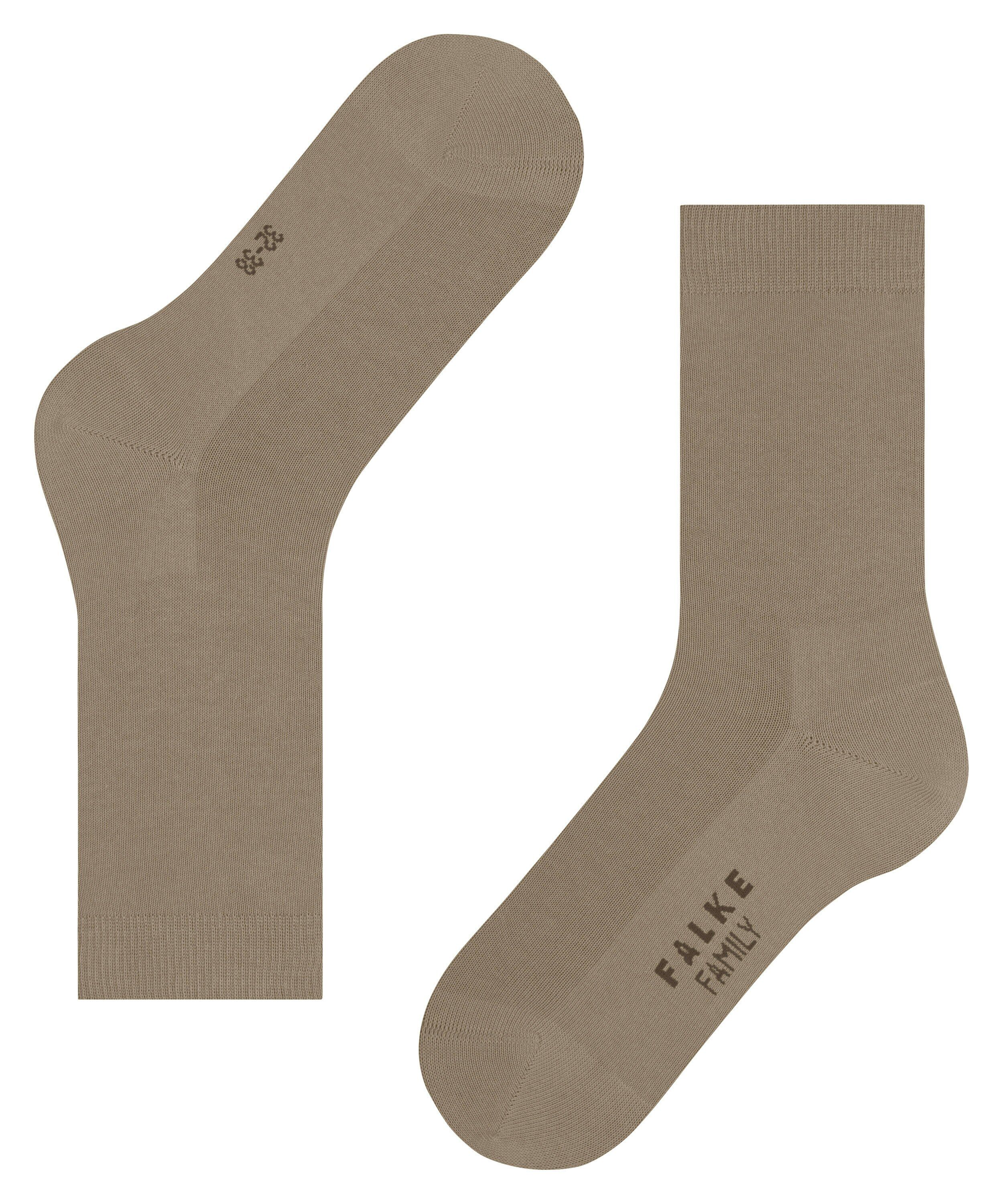 FALKE Family damessokken, beige (nude)