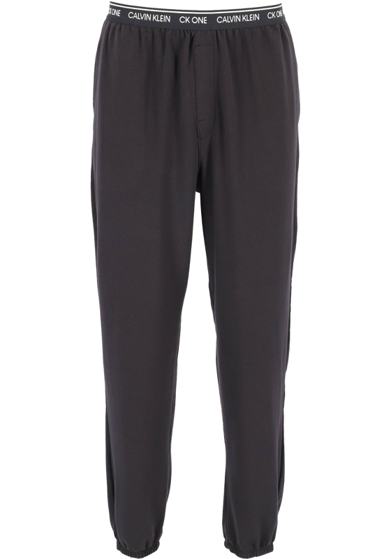 Calvin Klein CK ONE Lounge jogger, heren lounge joggingbroek lang, middeldik, zwart Calvin Klein CK ONE Lounge jogger, heren lounge joggingbroek lang, middeldik, zwart