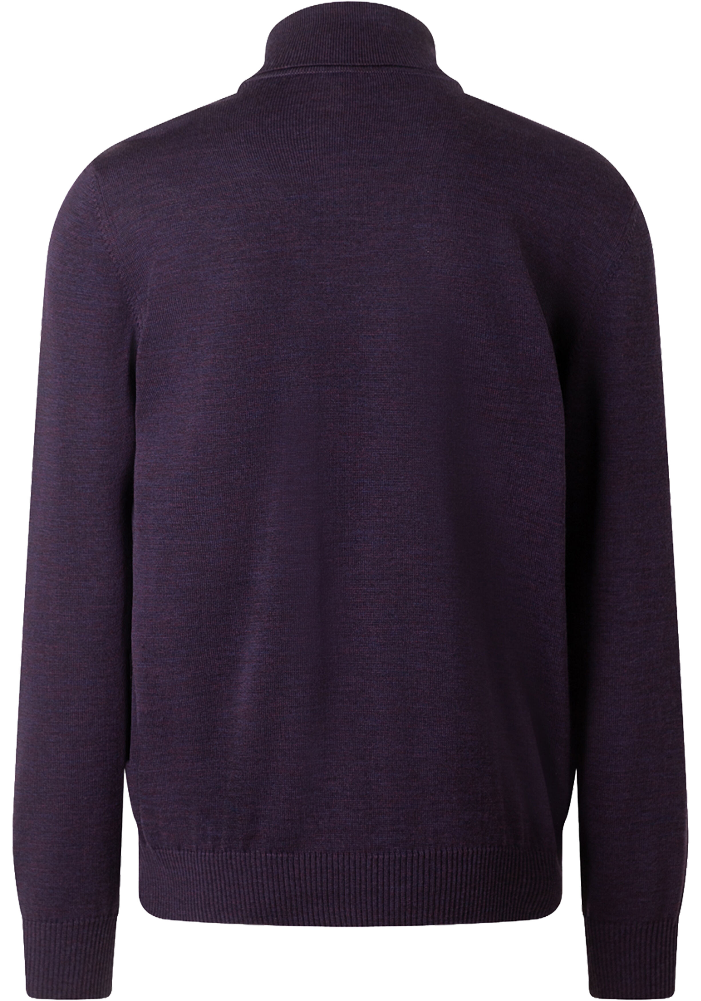 MAERZ Classic Fit heren coltrui wol, paars