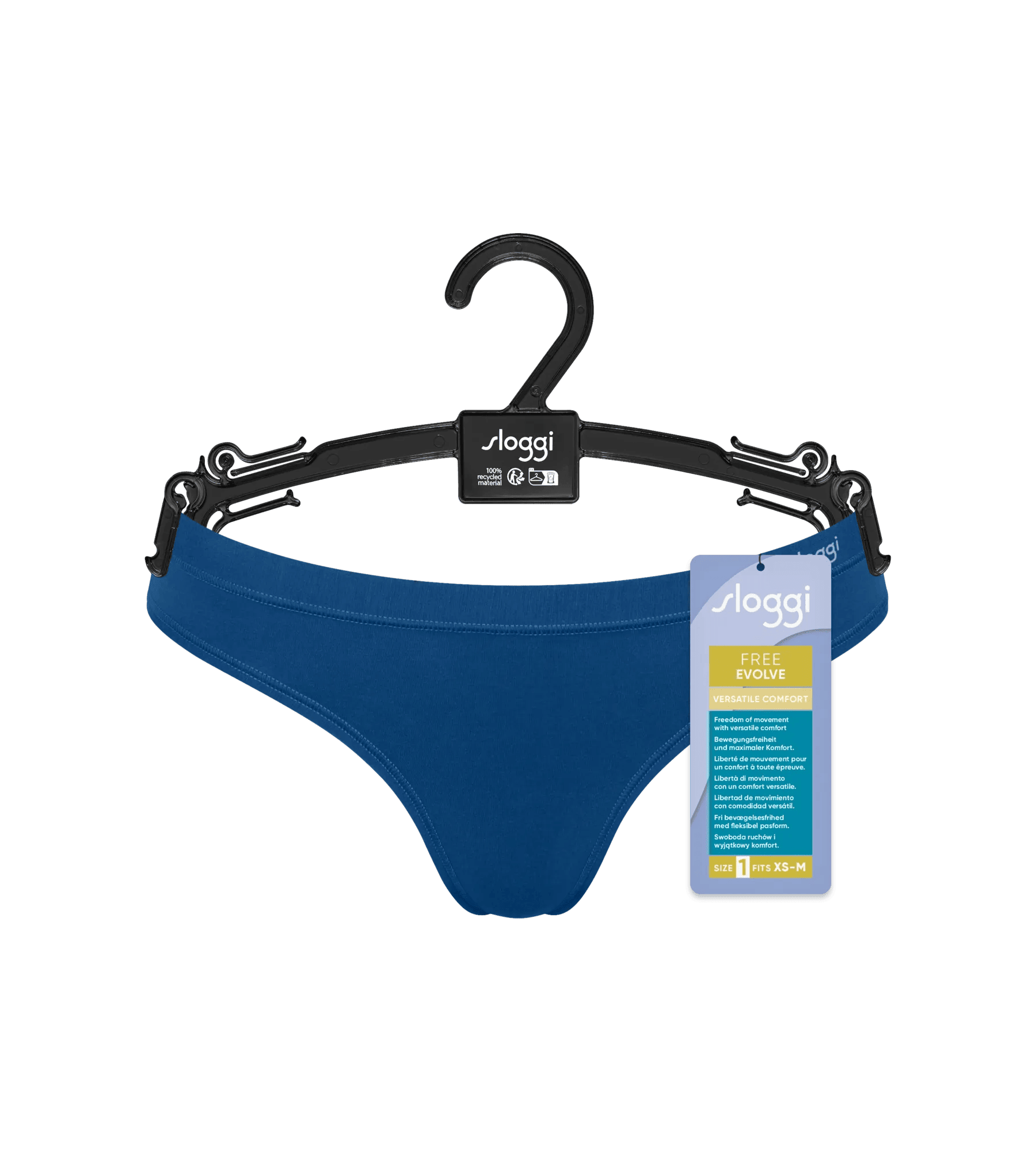 Sloggi Women FREE Evolve Mini (1-pack), dames slip, saffierblauw