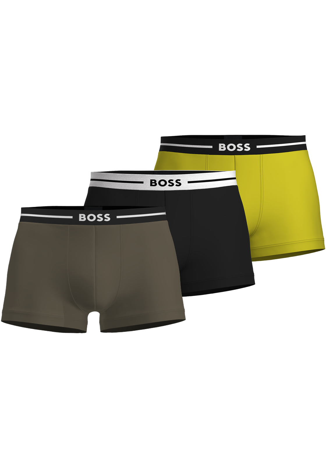 1-4063539218533-50499390-962-boxers-hugo_boss_HR HUGO BOSS Bold trunks (3-pack), heren boxers kort, multicolor