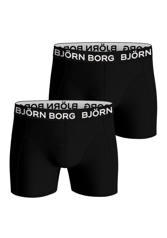 Bjorn Borg Bamboo Cotton Blend boxers, heren boxers normale lengte (2-pack), multicolor Bjorn Borg Bamboo Cotton Blend boxers, heren boxers normale lengte (2-pack), multicolor