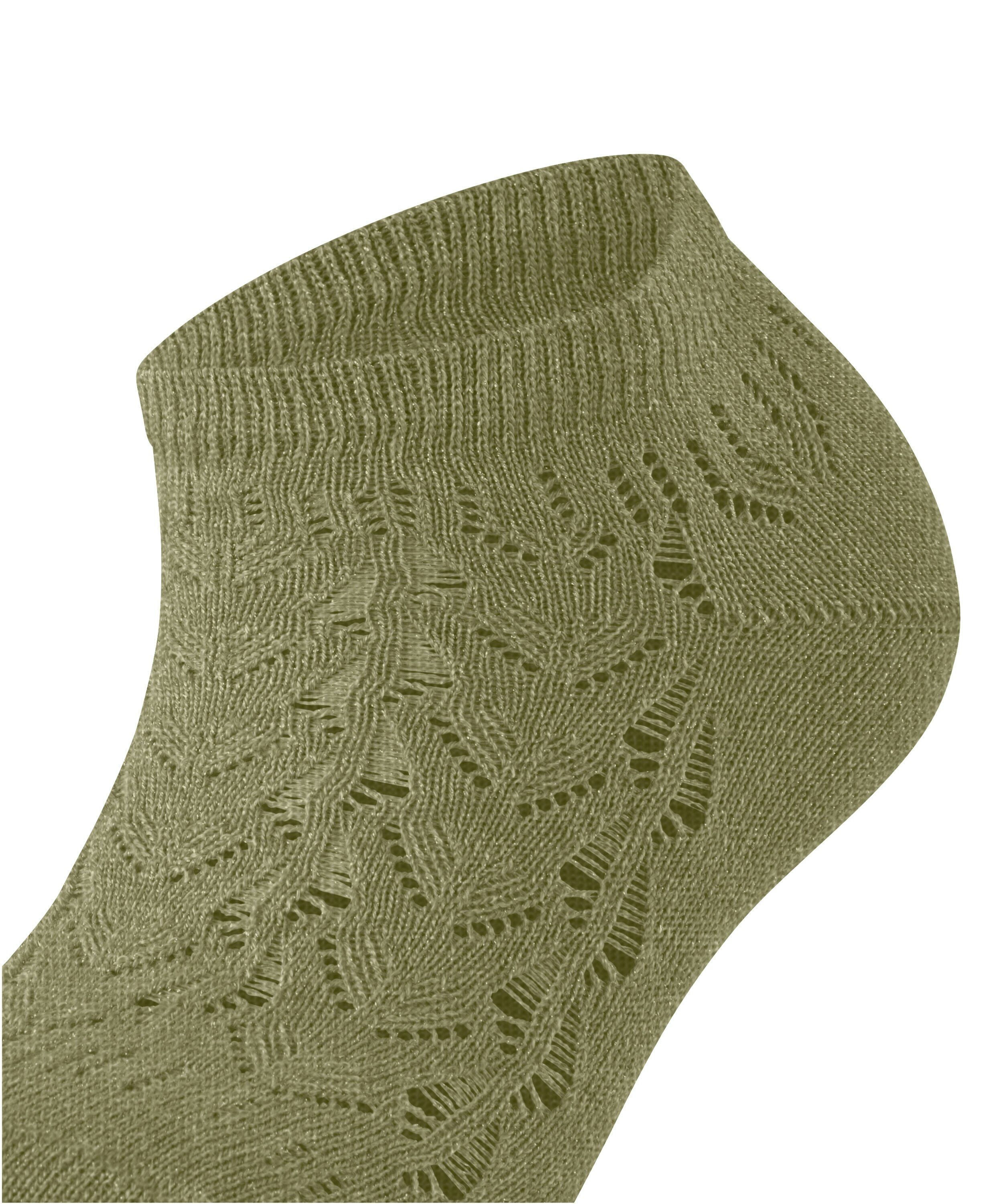 FALKE Trina Blaze dames sneakersokken, olijfgroen (crocodile)