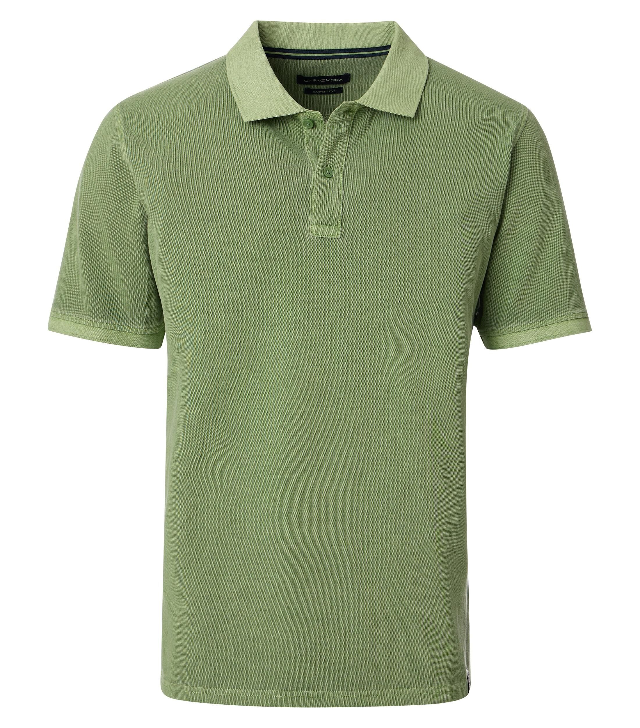 CASA MODA comfort fit heren polo, groen