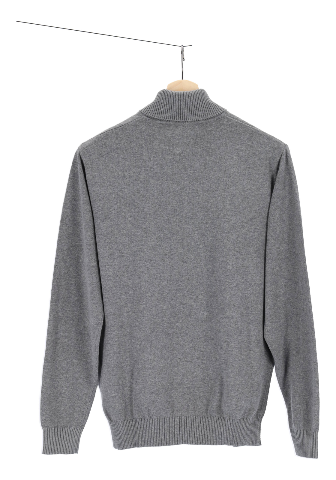 5-4061933137658-redmond-Redmond_50170_grijs_hanger_HR Redmond heren coltrui katoen, grijs