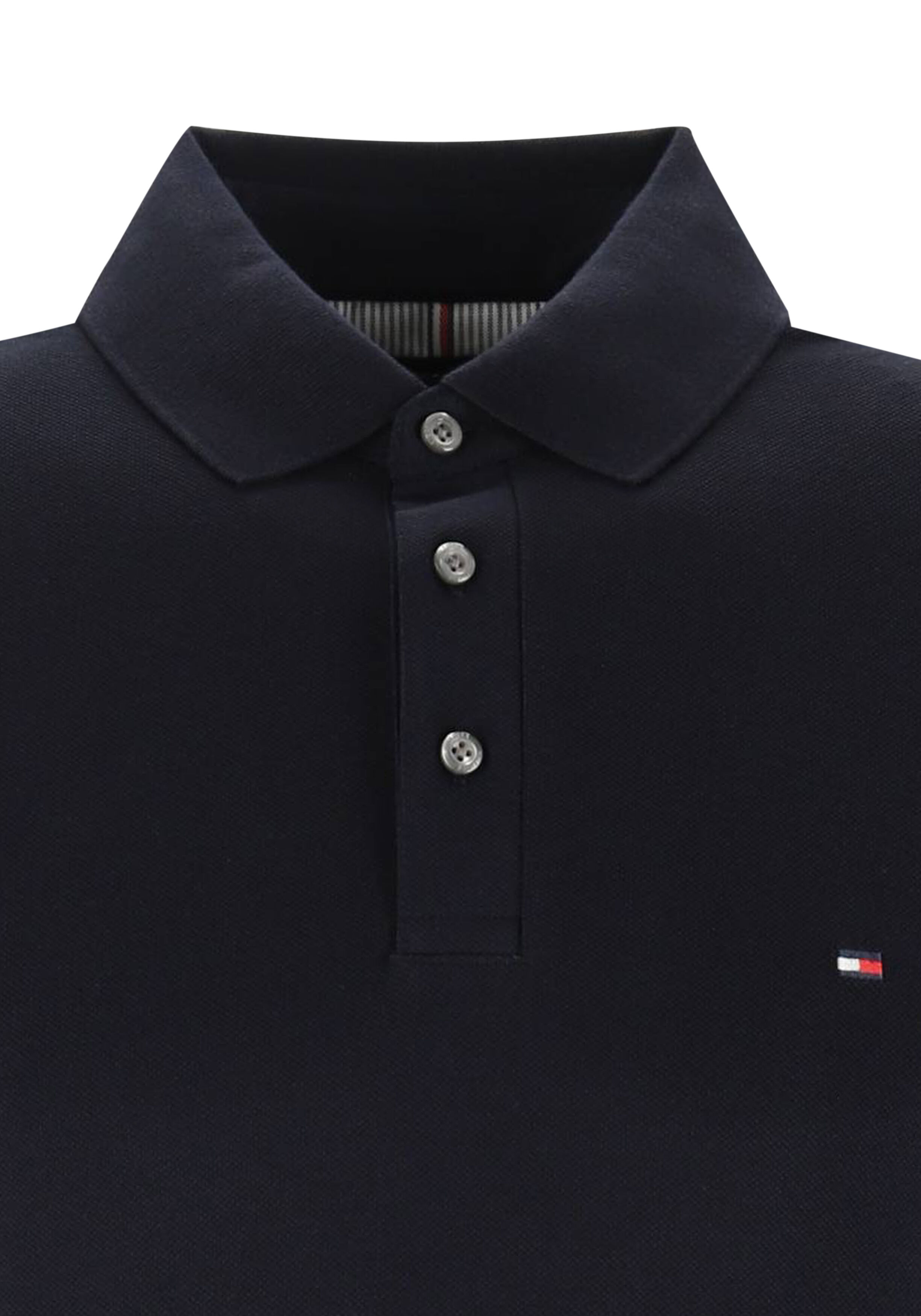 Tommy Hilfiger 1985 slim fit polo, donkerblauw, Desert Sky