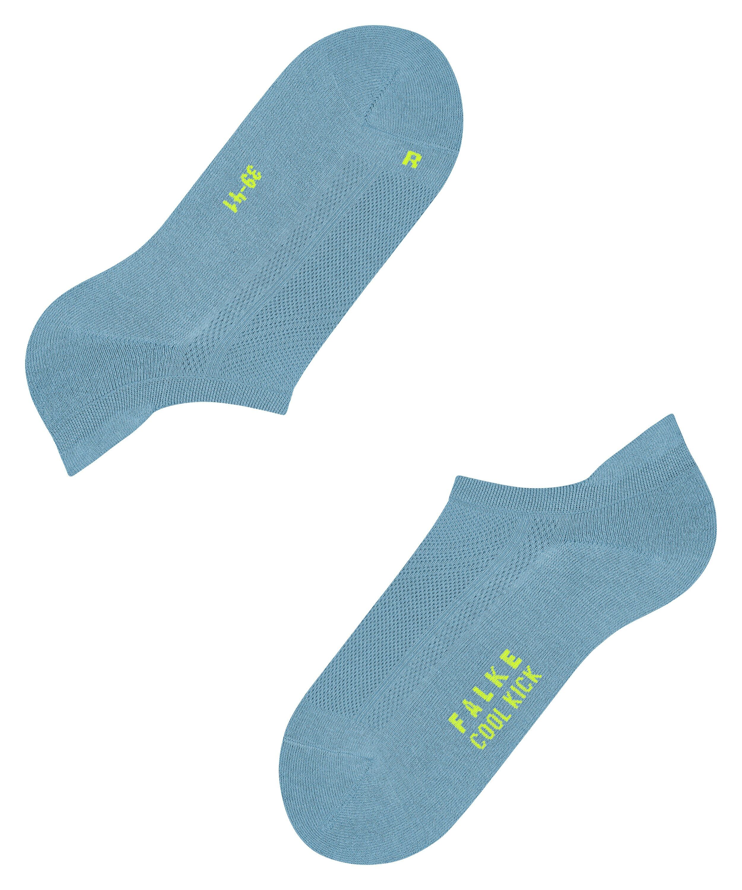 FALKE Cool Kick unisex sneakersokken, azuur blauw (azur)