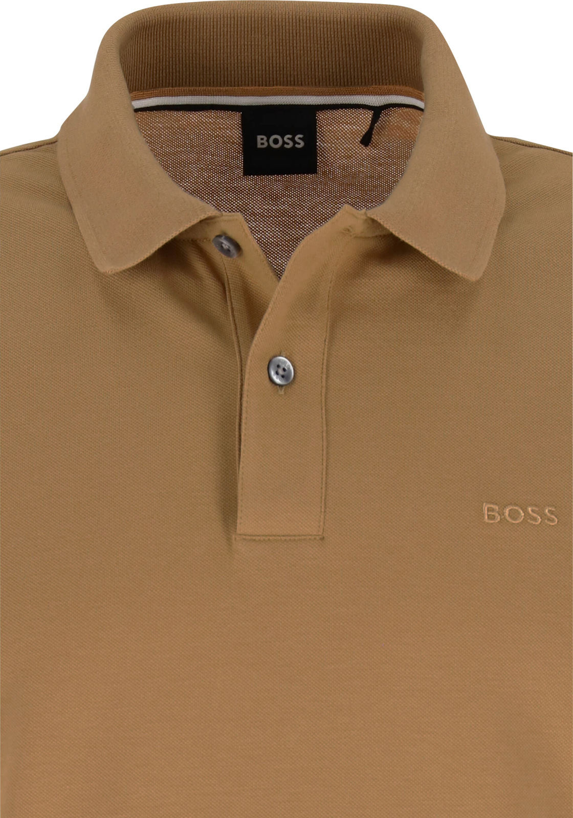 04-4063539830803-boss-polo_HR BOSS Pallas regular fit polo, pique, bruin