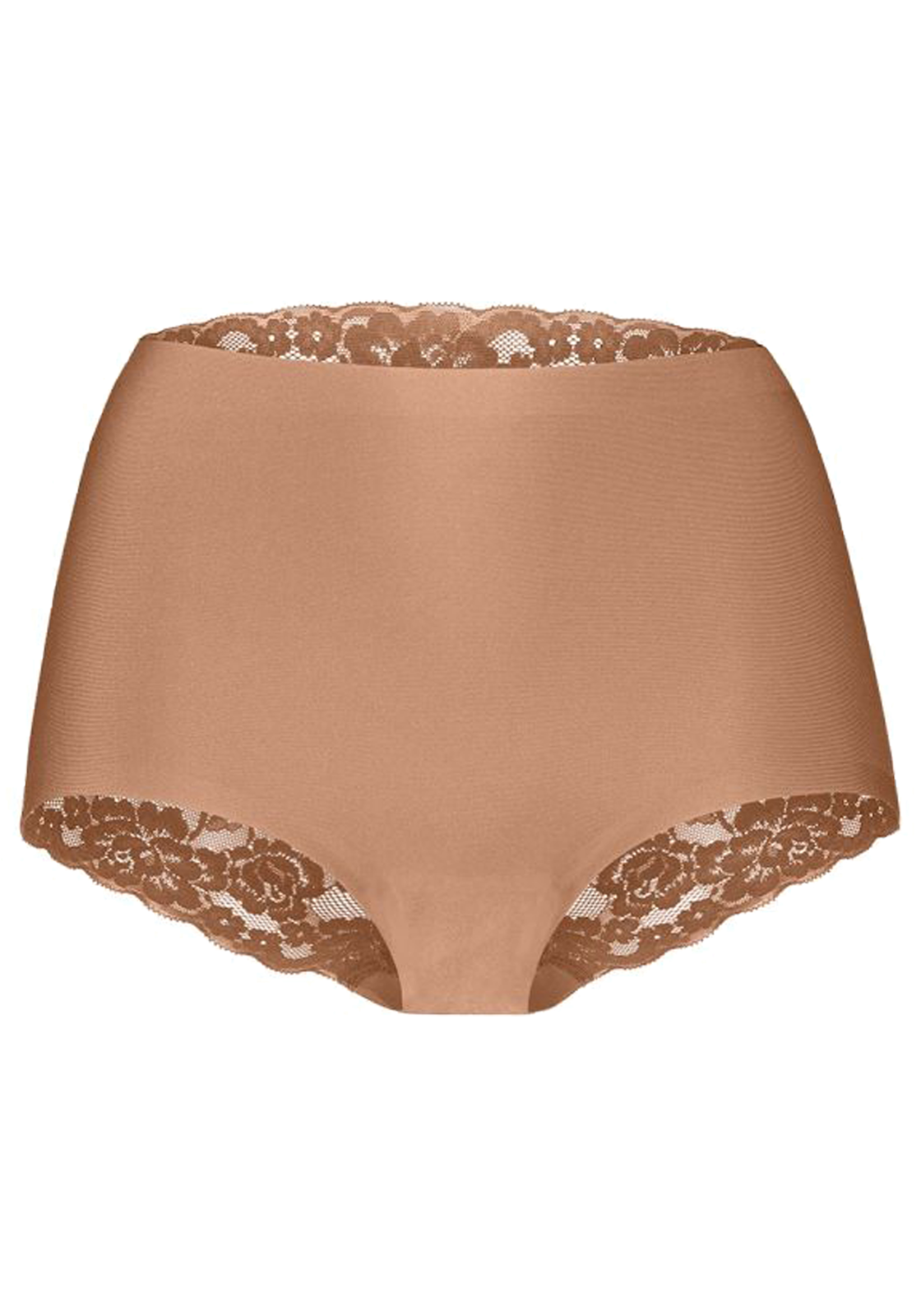 TEN CATE Secrets Lace women high waist met kant (1-pack), dames High waist hoge taille, hazelnoot TEN CATE Secrets Lace women high waist met kant (1-pack), dames High waist hoge taille, hazelnoot