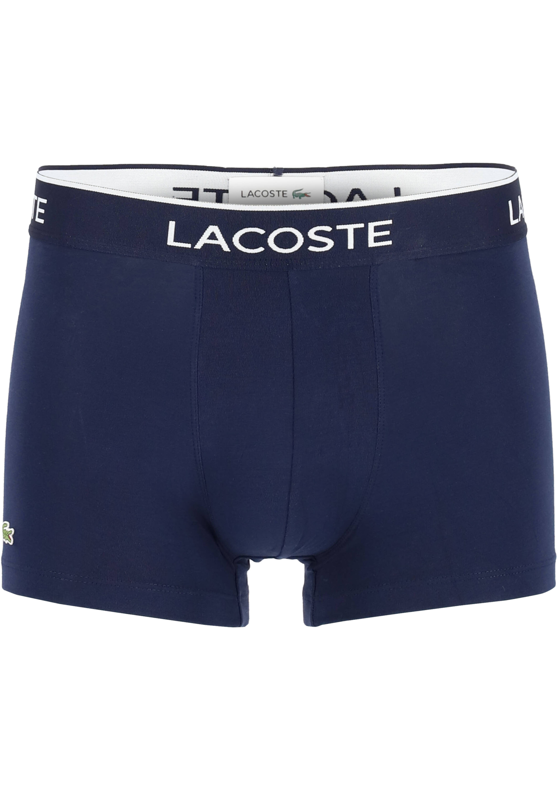 8-3665926962701-lacoste-LACOSTE_5H3401HY0_BLAUW_4fotos_HR Lacoste Boxer Trunks (3-pack), heren boxers kort, blauw met gekleurde tailleband